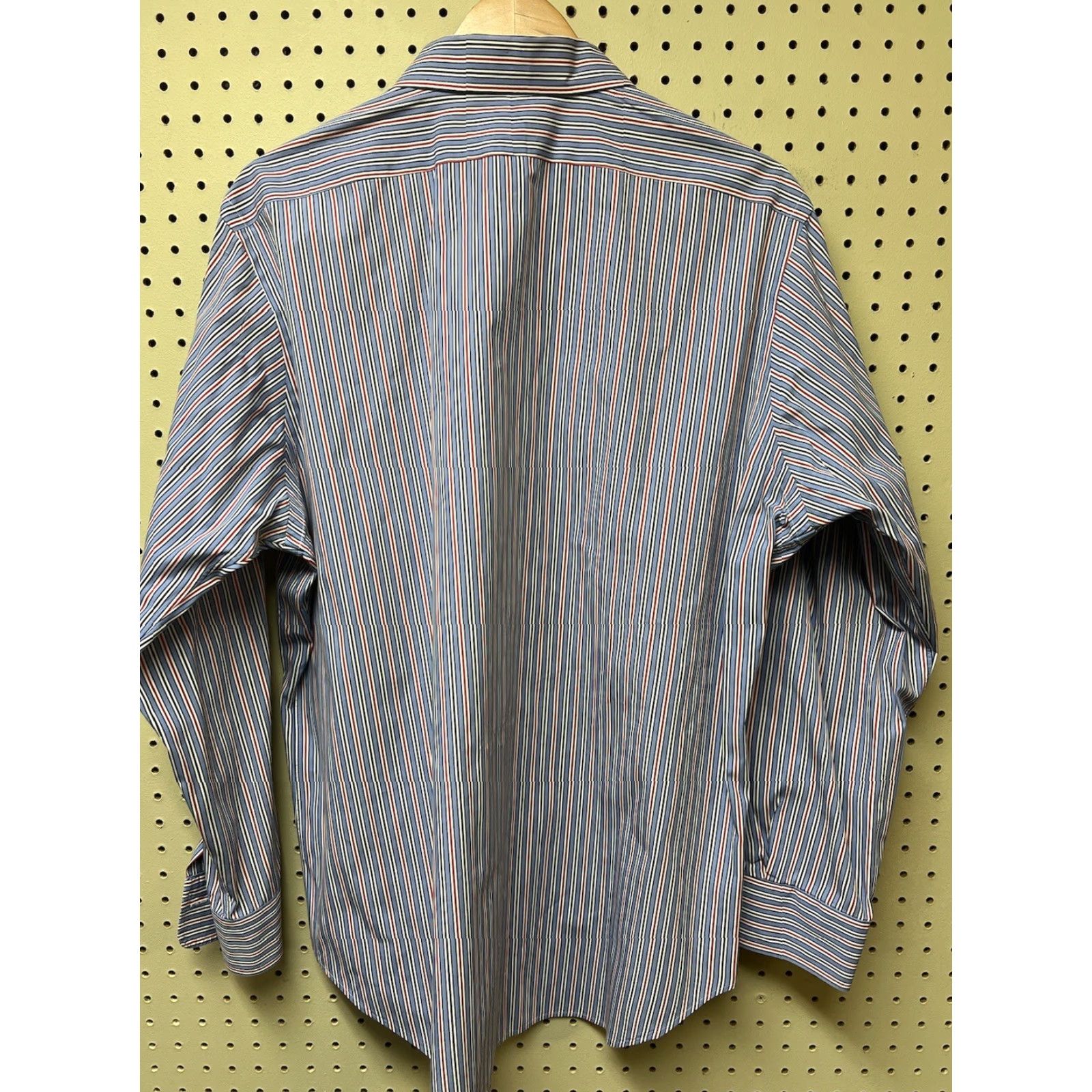 Ralph Lauren Polo Ralph Lauren Dress Shirt 16.5 34/35 Multicolor Long Sleeve Classic Fit Button Collar Point Cuff Mens Size US XL / EU 56 / 4 - 2 Thumbnail