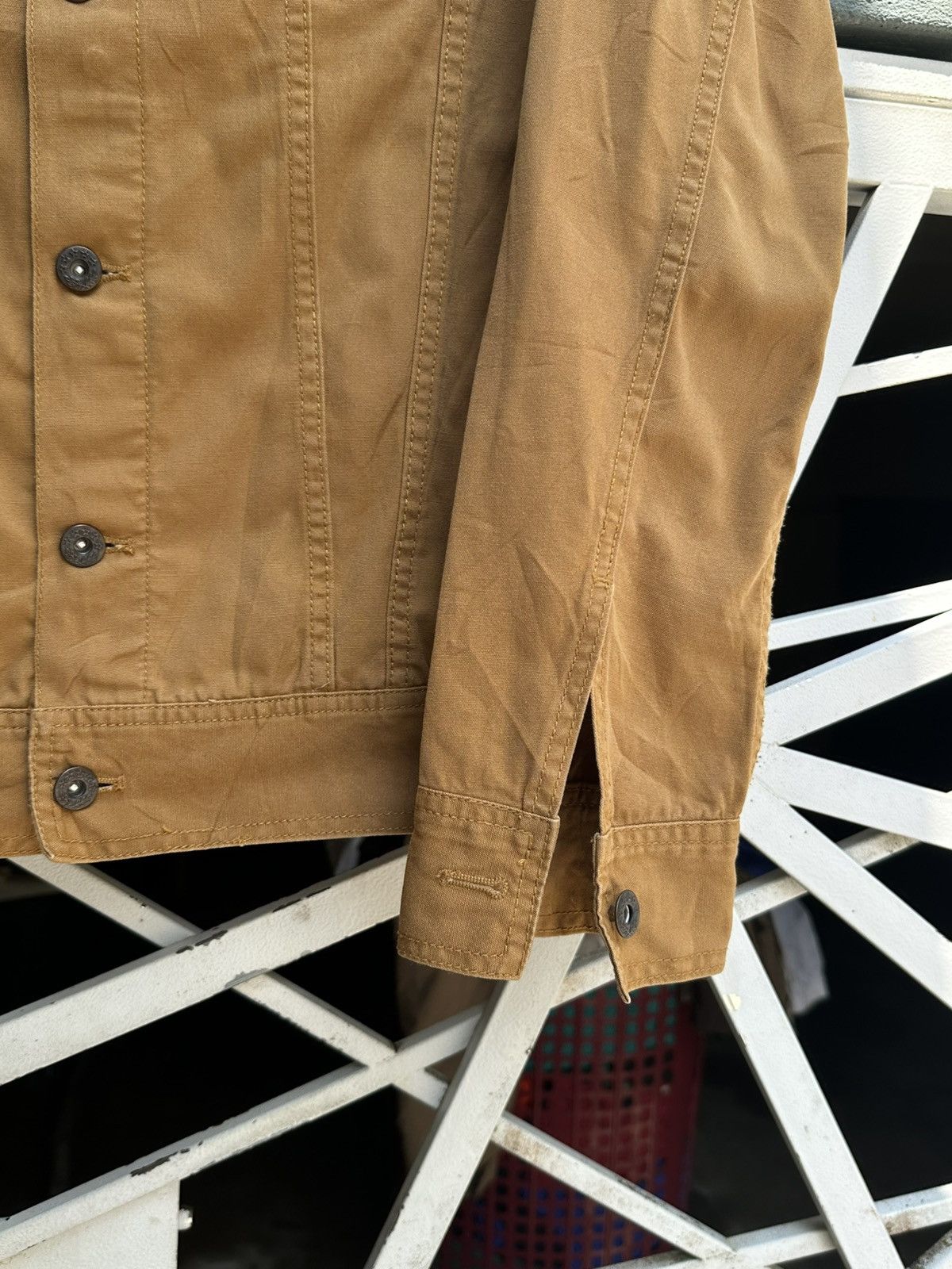 Japanese Brand OPEN DICH workwear & Denim jacket Size US L / EU 52-54 / 3 - 5 Thumbnail