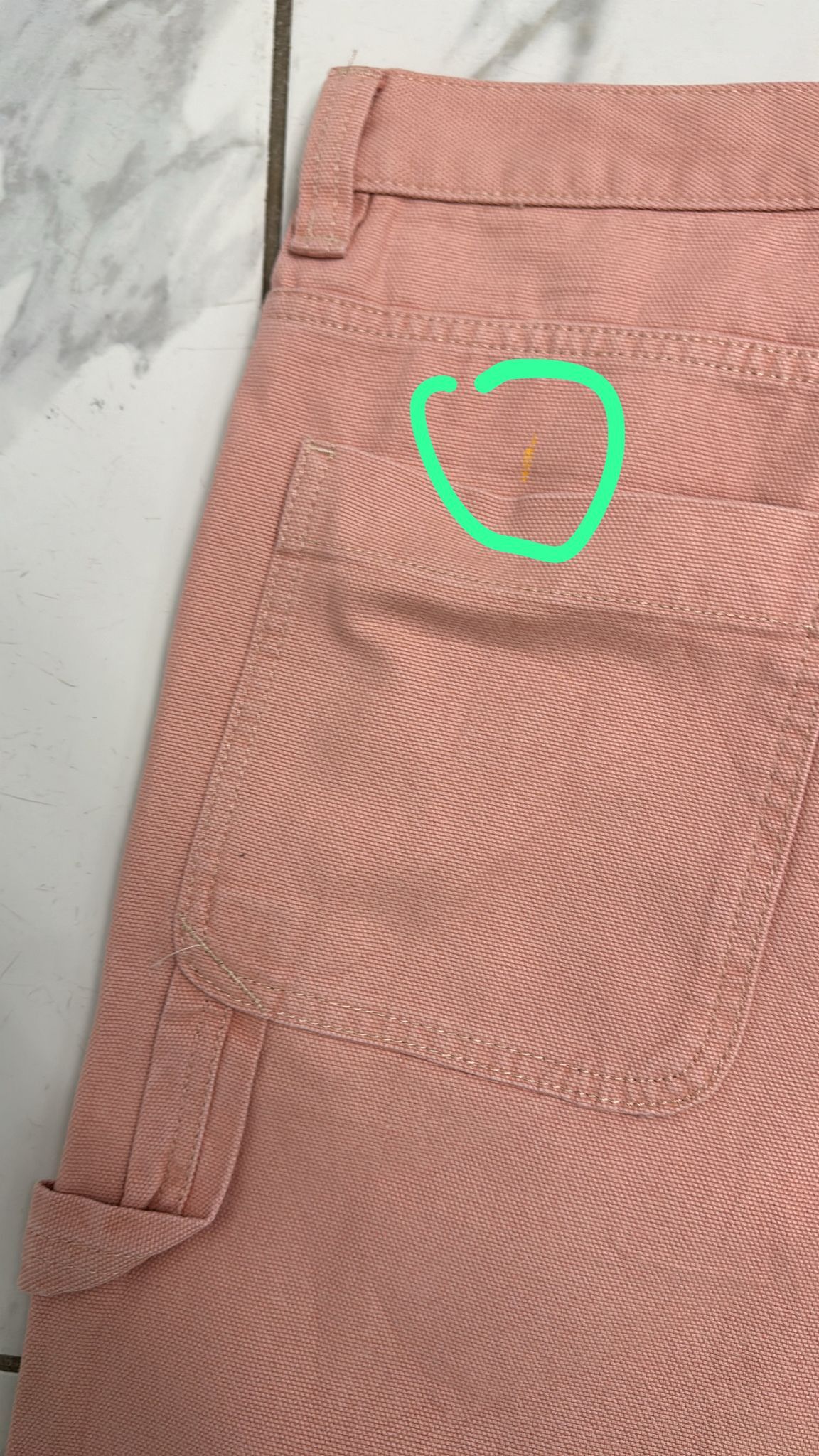 Stussy × Vintage Stussy Double Knee Work Pant in Pink Size 36 Size US 36 / EU 52 - 4 Thumbnail