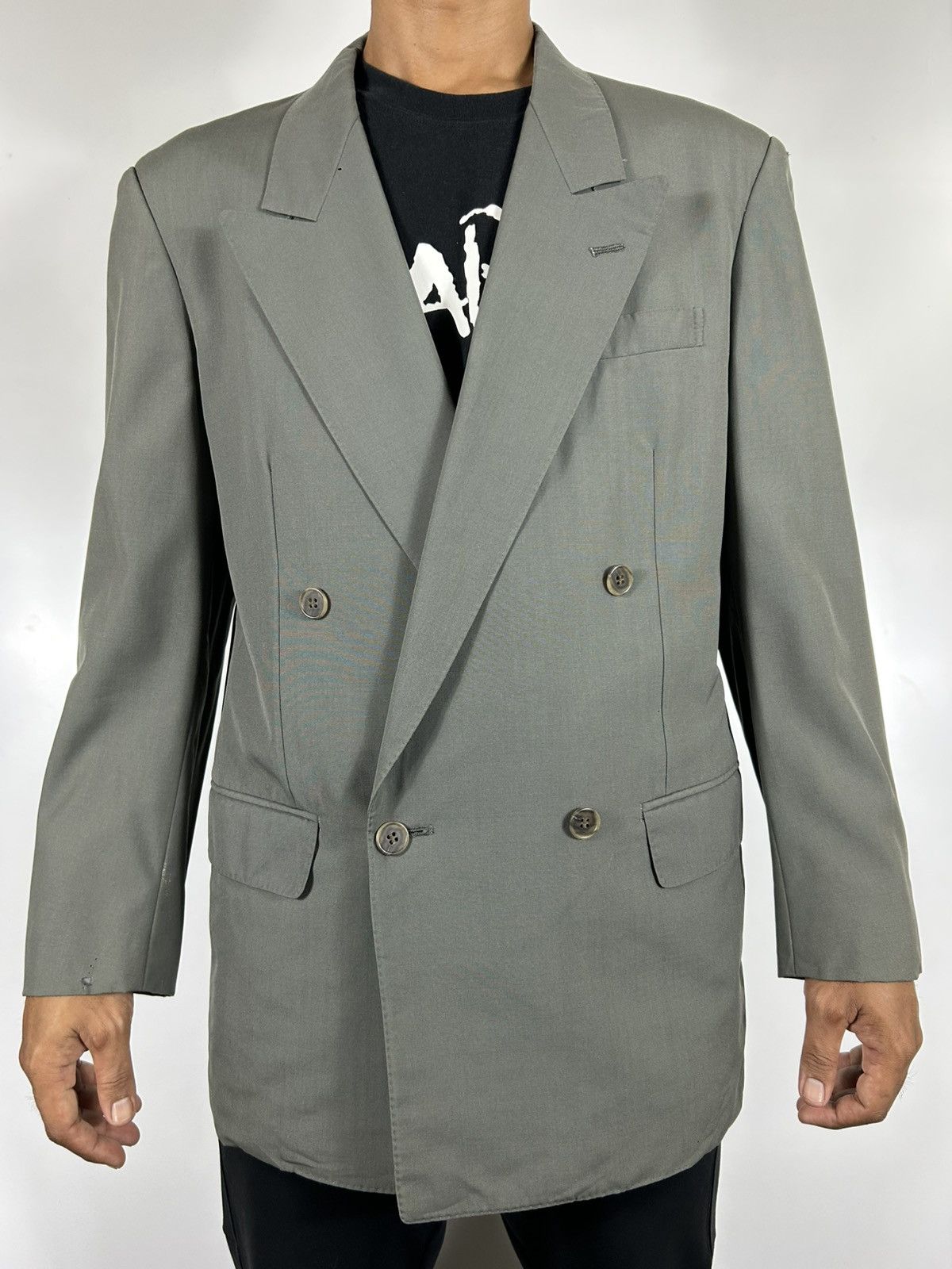 Balenciaga 🔥Vintage Balenciaga Double Breasted Blazer Size 38S - 1 Thumbnail