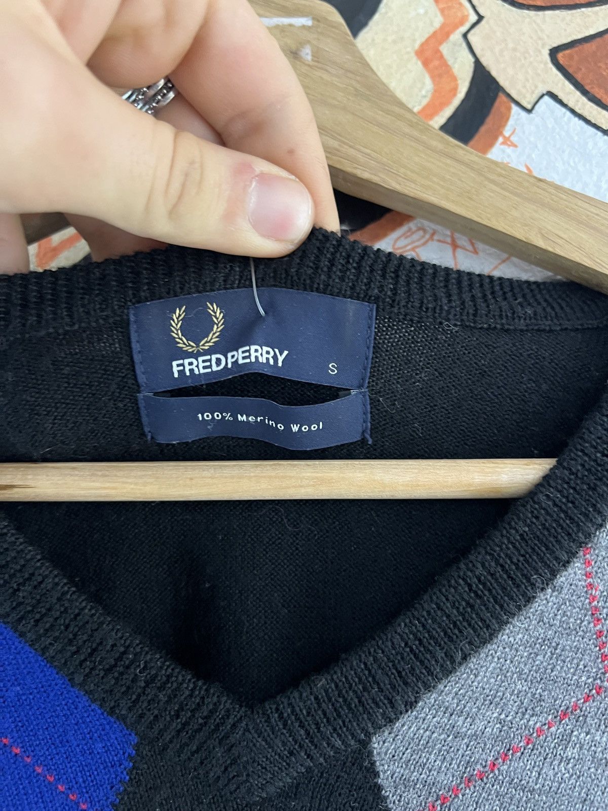 Fred Perry Fred Perry Knitwear Size US S / EU 44-46 / 1 - 4 Thumbnail