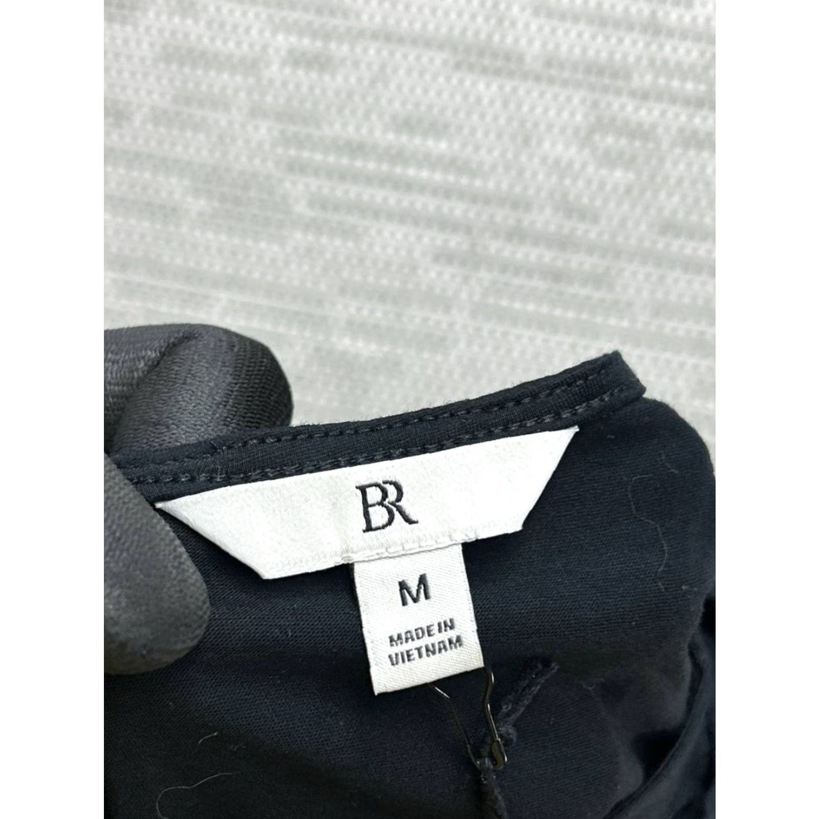 Banana Republic Banana Republic Shirt Womens Medium Black Cotton Pullover Knit T-Shirt Regular Sleeve Long Casual Classic 90s? Size M / US 6-8 / IT 42-44 - 3 Thumbnail