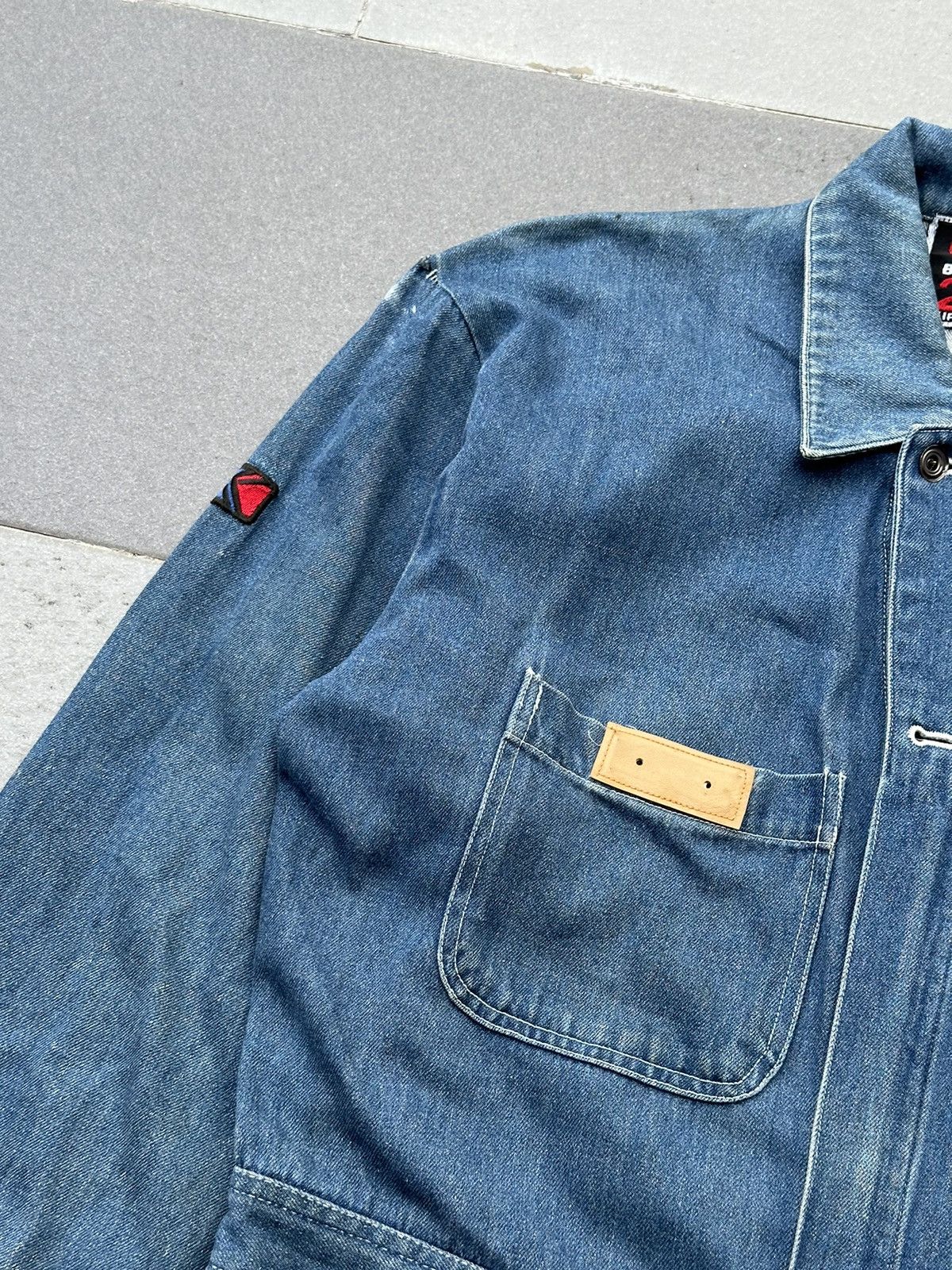 Karl Kani 2000s Kani Sports Auto Club Toys Baggy Denim Coveralls Size US 34 / EU 50 - 14 Thumbnail