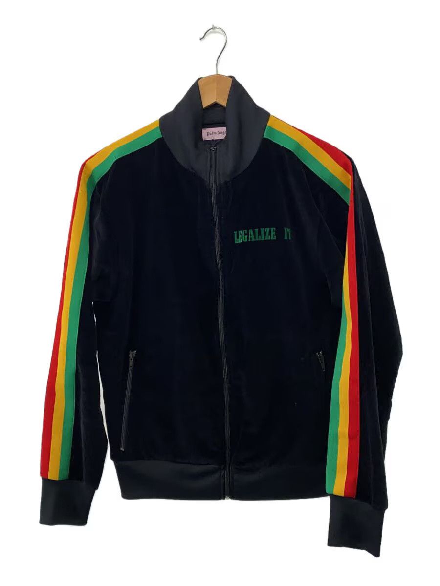 Palm Angels Palm Angels Plain Cotton Track Jacket Black Size US M / EU 48-50 / 2 - 1 Thumbnail