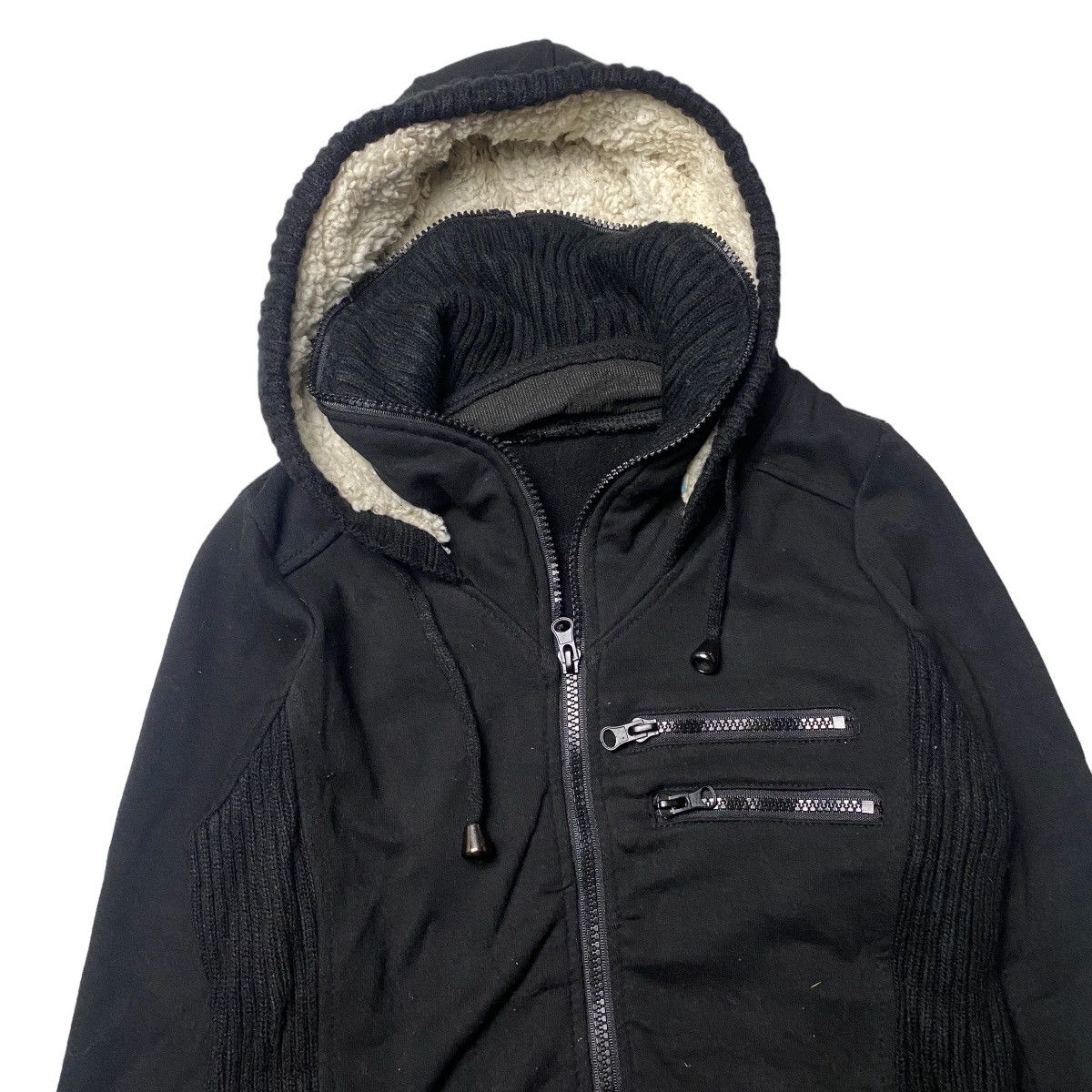 If Six Was Nine × Japanese Brand × Le Grande Bleu (L.G.B.) 2000's Ingni Gothic Double Layer Full Hoodie Size US XS / EU 42 / 0 - 3 Thumbnail