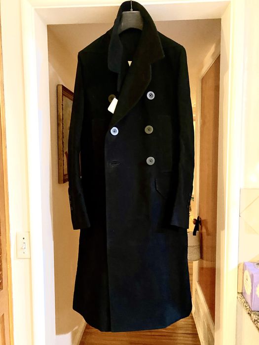 Rick owens hot sale officer coat