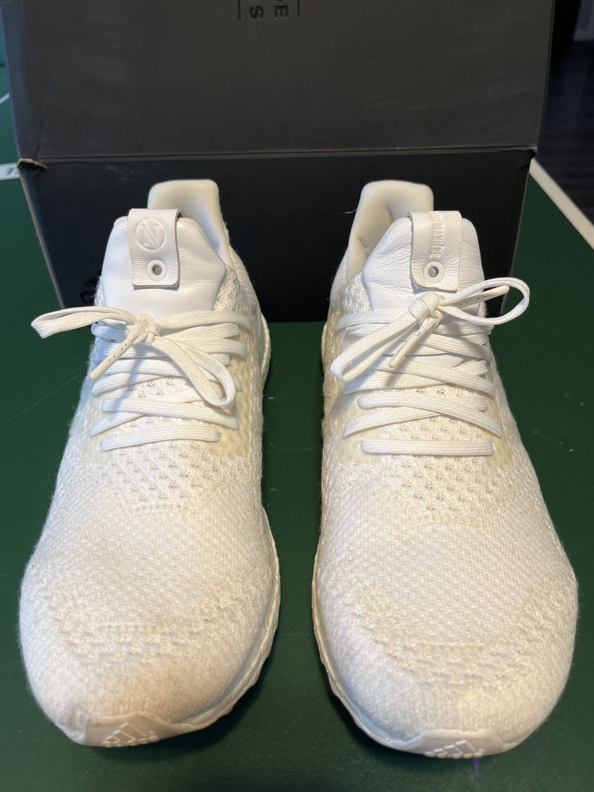 A Ma Maniere × Adidas A Ma Maniere x Invincible x UltraBoost ‘Triple White’ Size US 10 / EU 43 - 3 Thumbnail