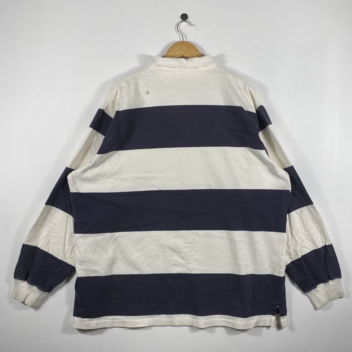 Polo Ralph Lauren Vintage POLO SPORT Ralph Lauren Striped Polo Shirt Size US XL / EU 56 / 4 - 4 Thumbnail