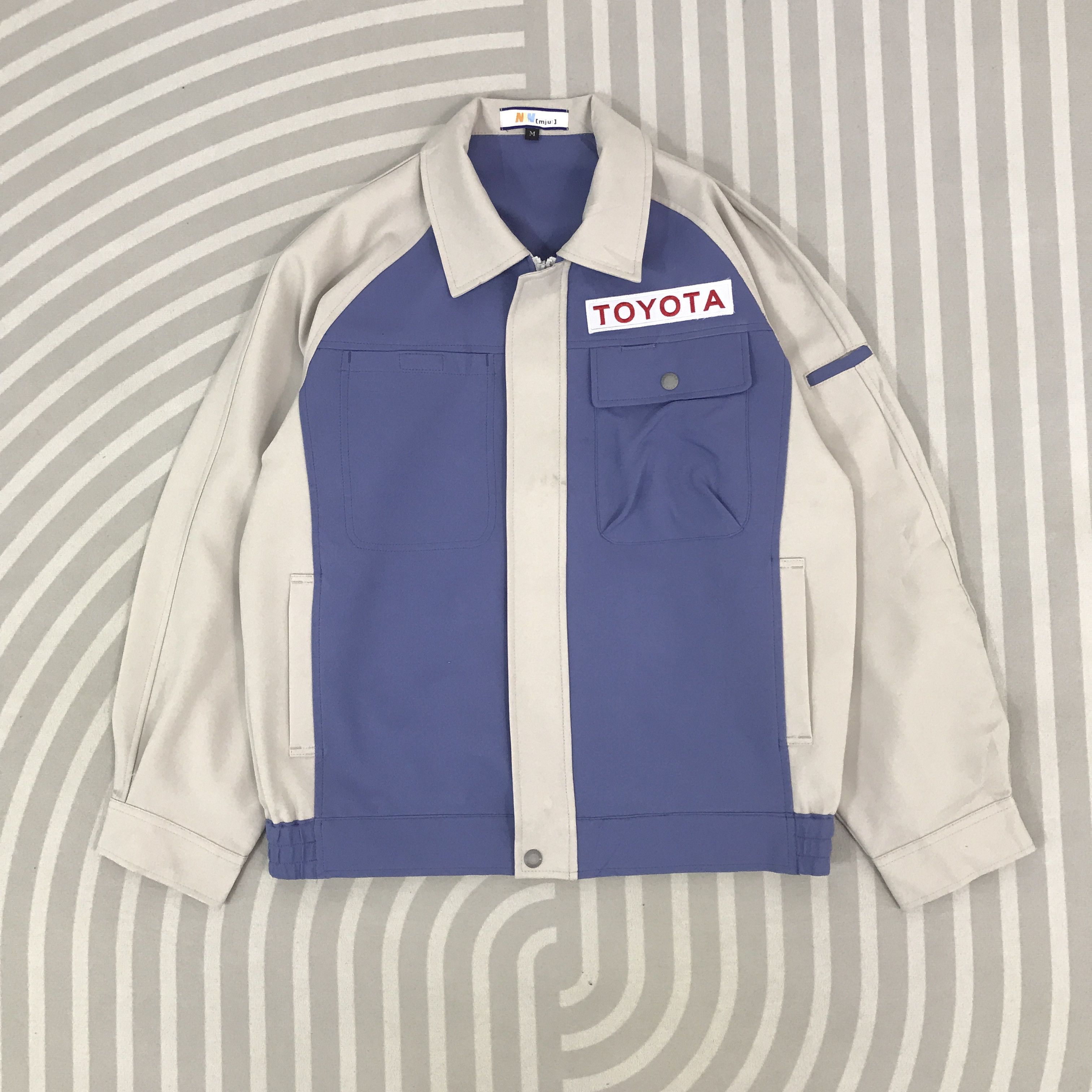 Japanese Brand × Vintage Vintage Toyota Racing work uniform custom japan Jacket Size US M / EU 48-50 / 2 - 1 Thumbnail