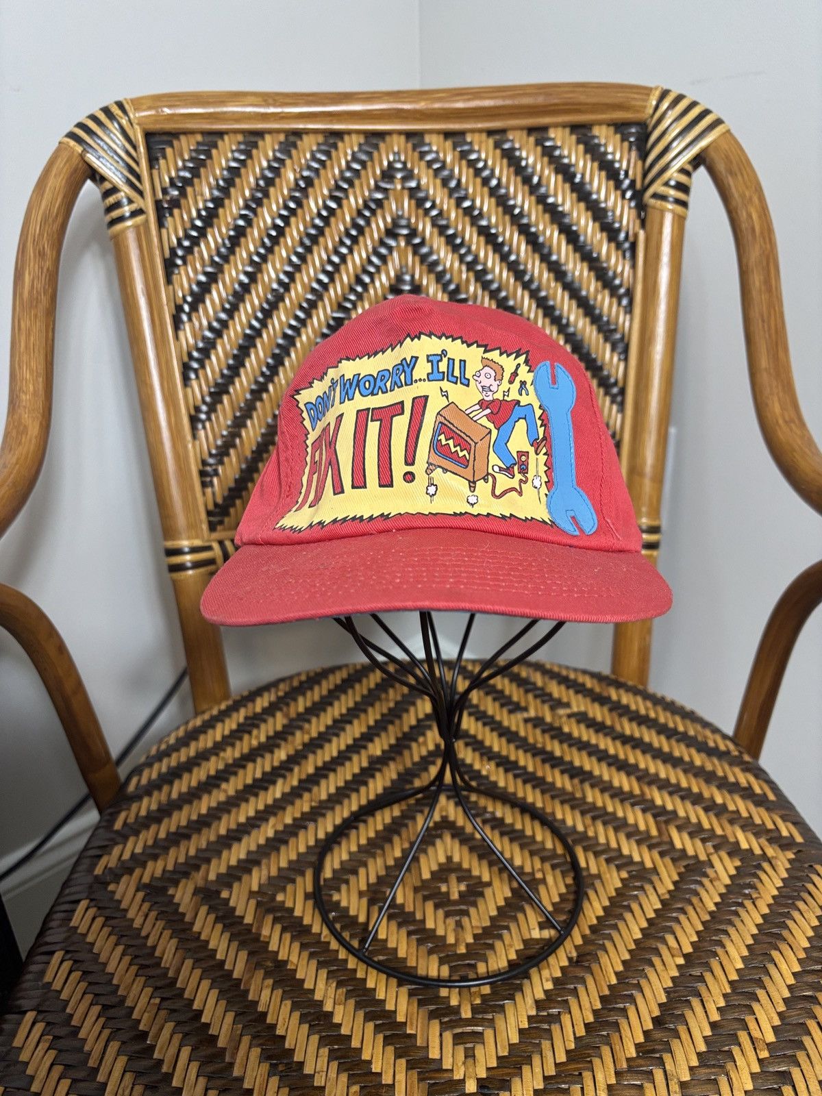 Vintage Vintage Fix It Snapback Hat Size ONE SIZE - 1 Thumbnail