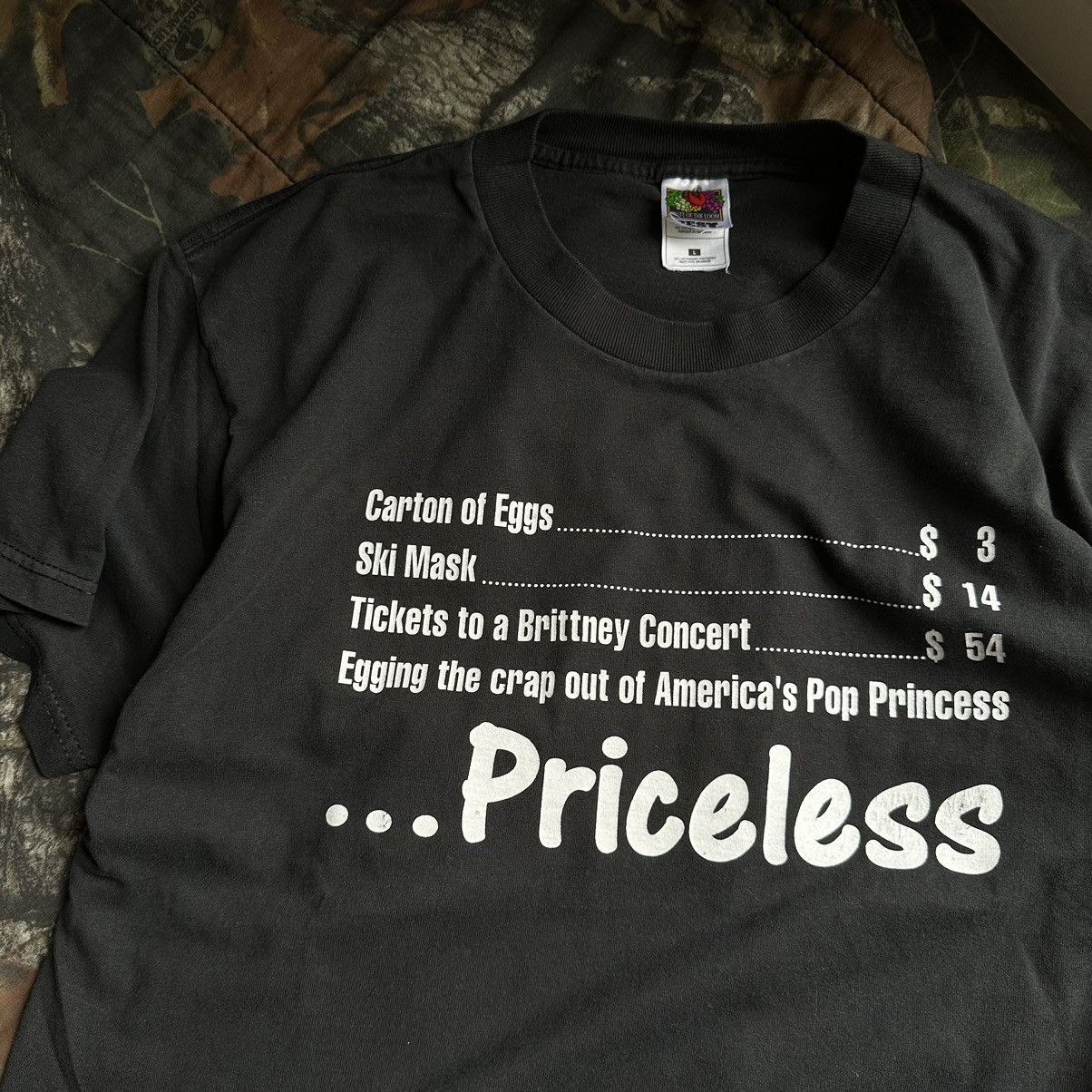 Other × Vintage Vintage 90s Funny Britney Spears America Princess Shirt Size US L / EU 52-54 / 3 - 3 Thumbnail