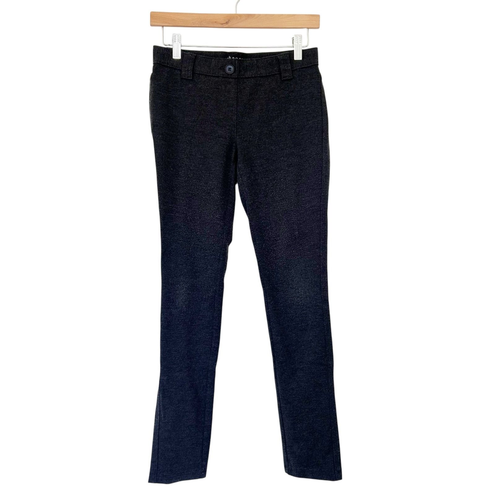 Theory Theory Dark Gray Elly Rave Pull On Dress Pants Sz S Size 27" / US 4 / IT 40 - 1 Thumbnail