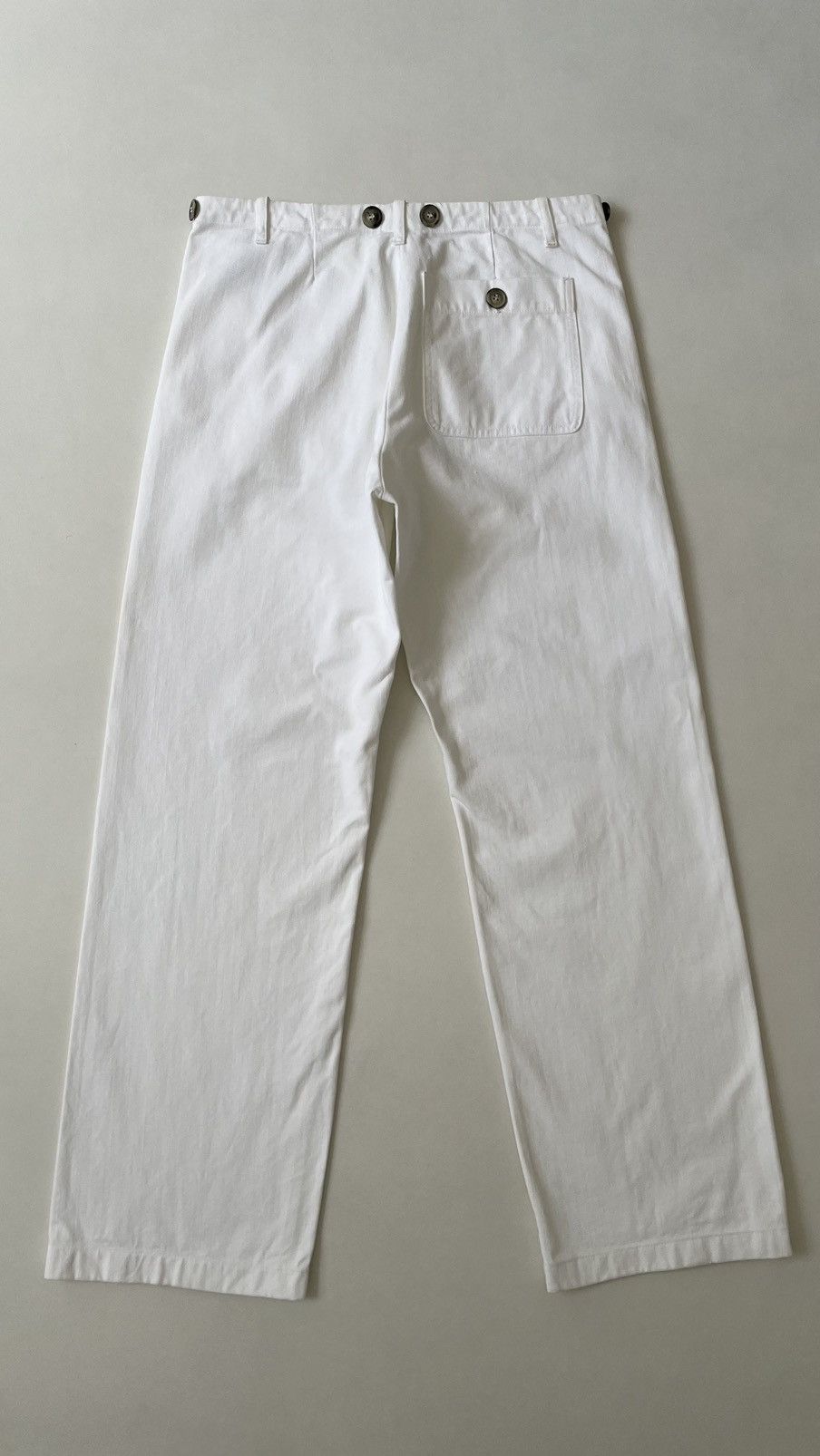 Maison Margiela S/S 02 White Cotton Work Pants Size US 32 / EU 48 - 13 Thumbnail