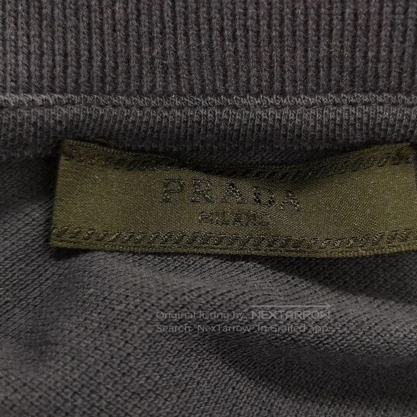 Prada Prada XXL Cotton Striped Collar Polo Shirt. Size US XXL / EU 58 / 5 - 3 Thumbnail