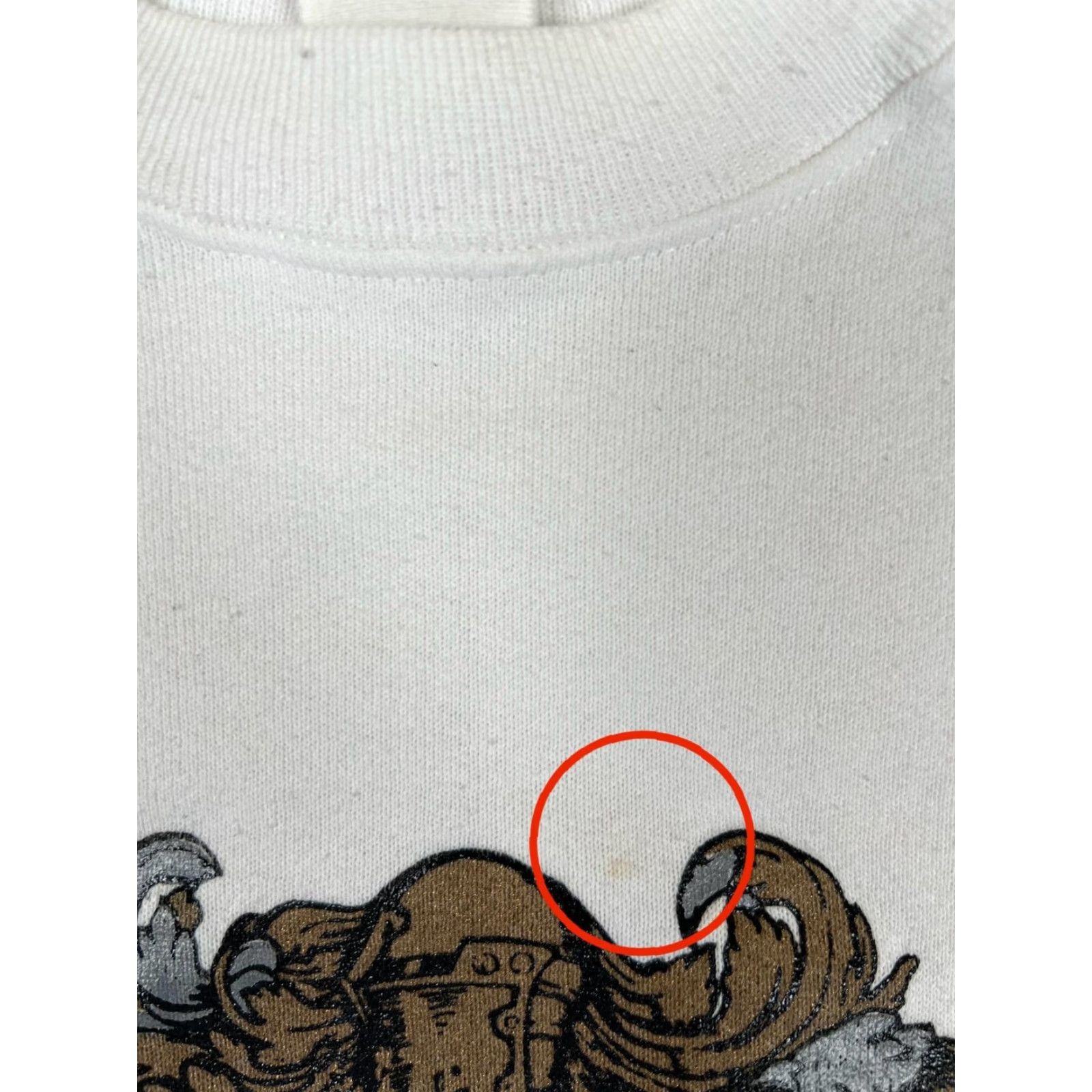 Fruit Of The Loom VINTAGE Doerr Crest Sweatshirt Mens M White Fleece Made in USA 90s Size US M / EU 48-50 / 2 - 3 Thumbnail