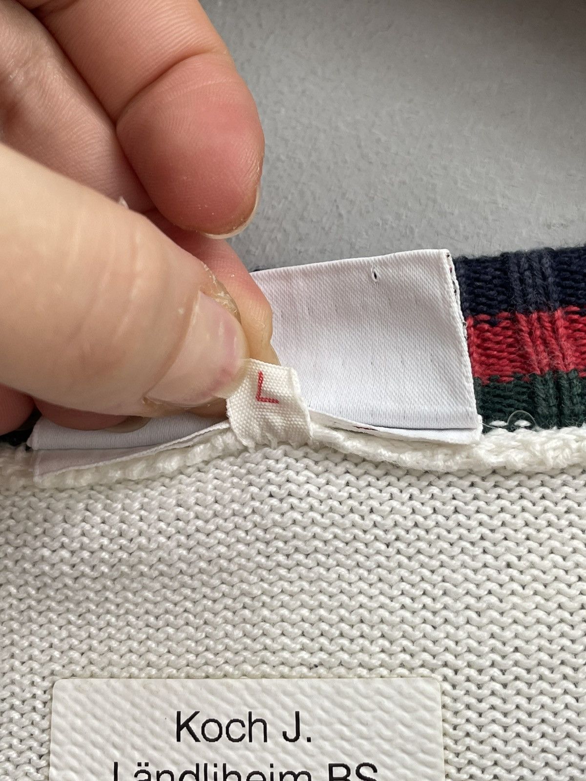 Lacoste Rare lacoste y2k old money sweater retro style Size US L / EU 52-54 / 3 - 5 Thumbnail