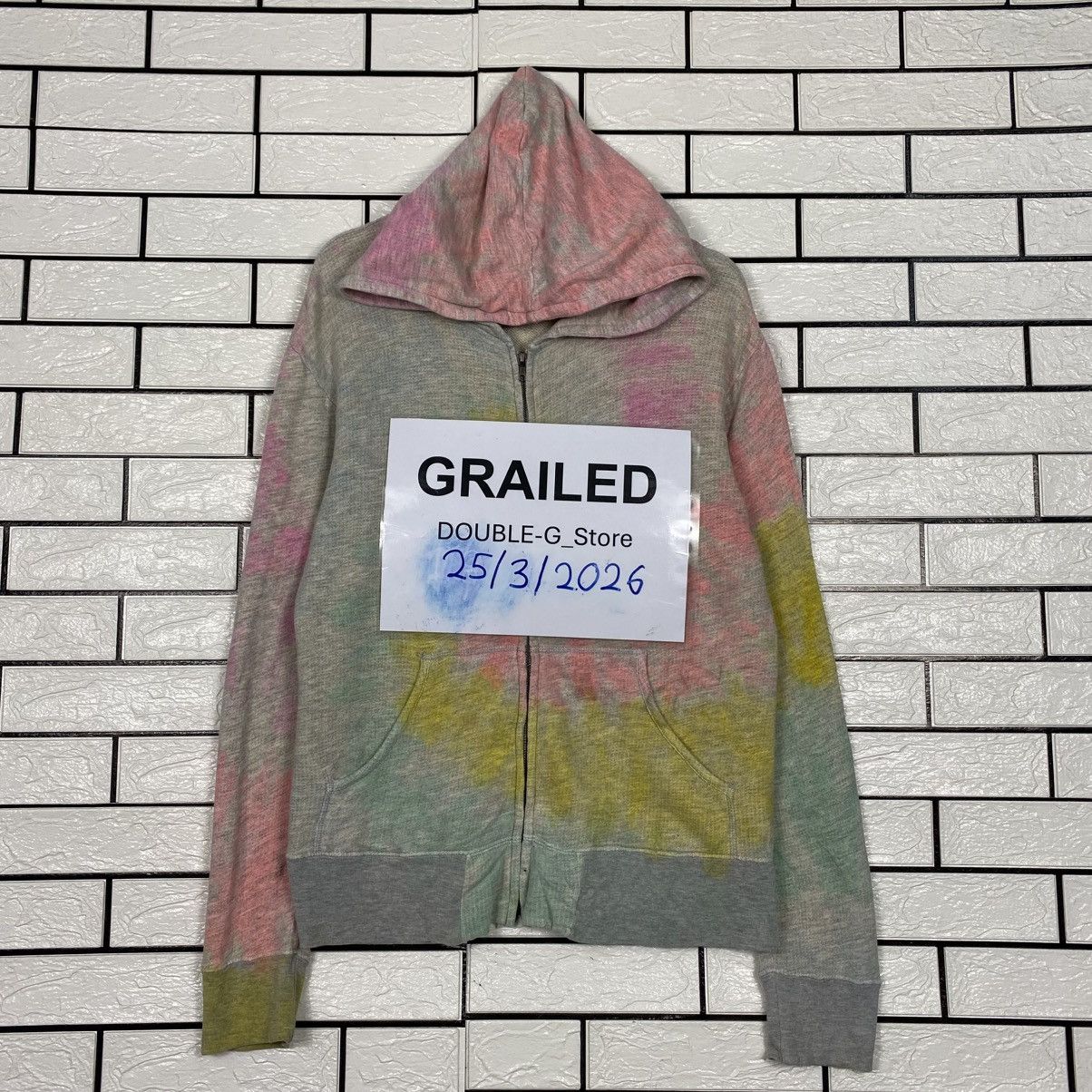 Japanese Brand Multi Color Trashed Acid Wash Style Coney Issey Miyake Size US M / EU 48-50 / 2 - 1 Thumbnail