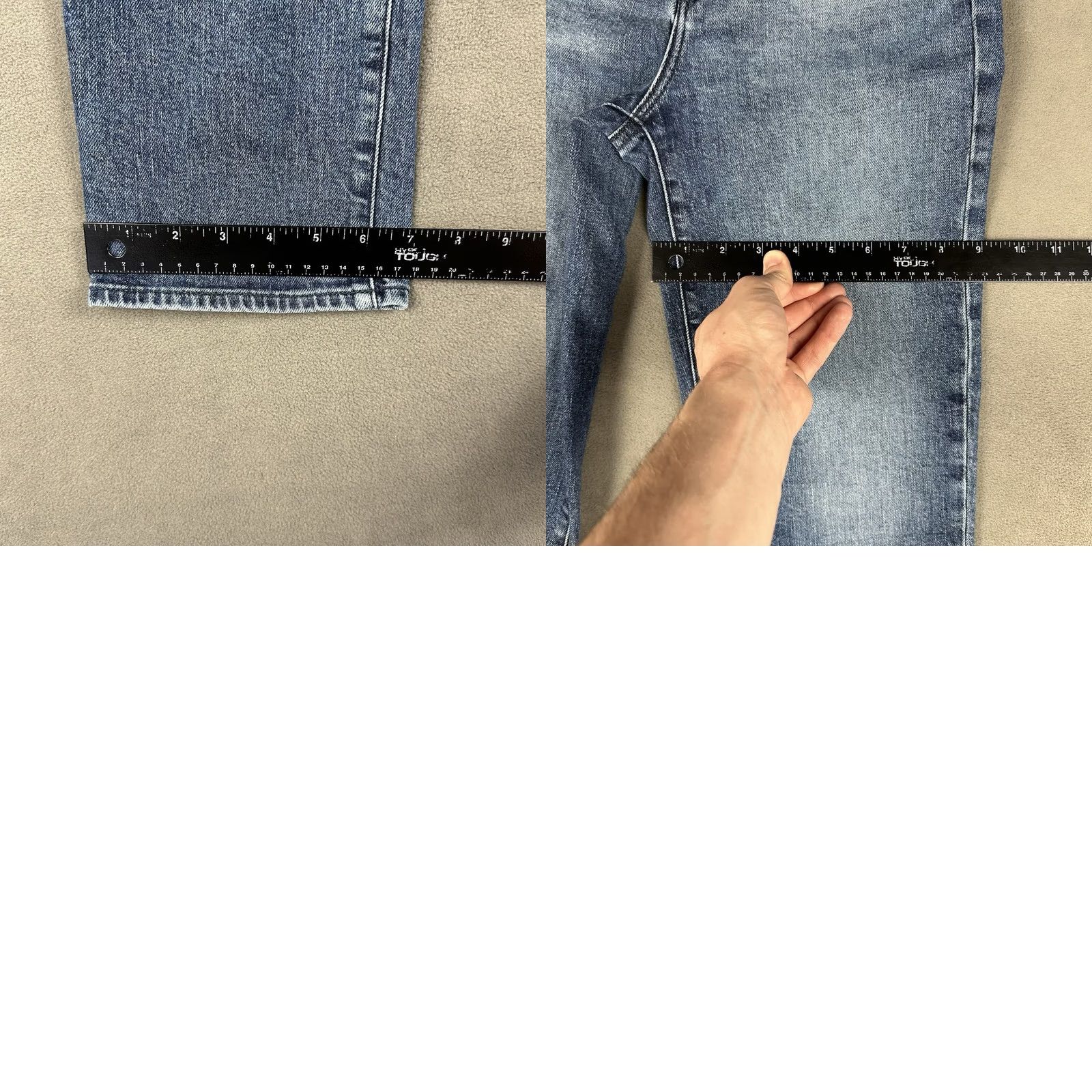 J Brand J Brand Jeans Women's 26 Blue Denim Jules Amica Straight Fit High Rise EUC Jeans Size 26" / US 2 / IT 38 - 10 Thumbnail