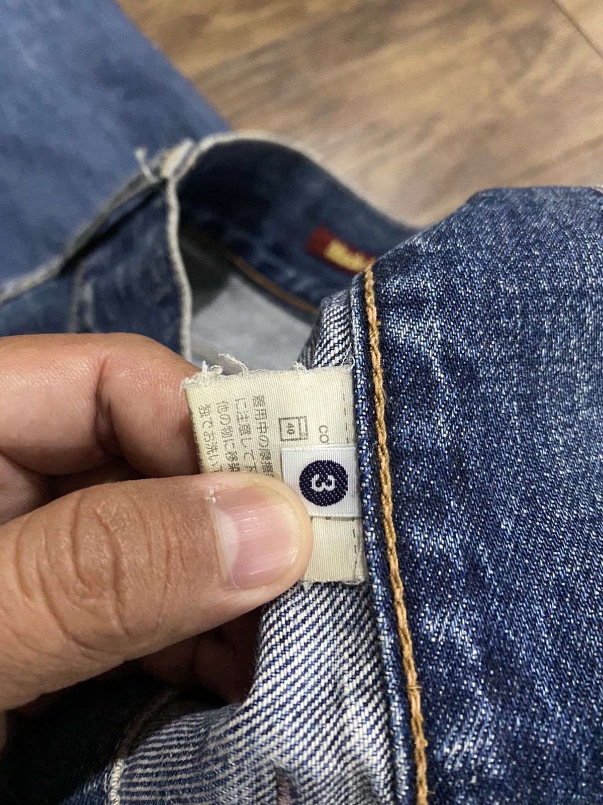 Japanese Brand × Kapital size 33x27 Kapital bush jeans flare denime Size US 33 - 7 Thumbnail
