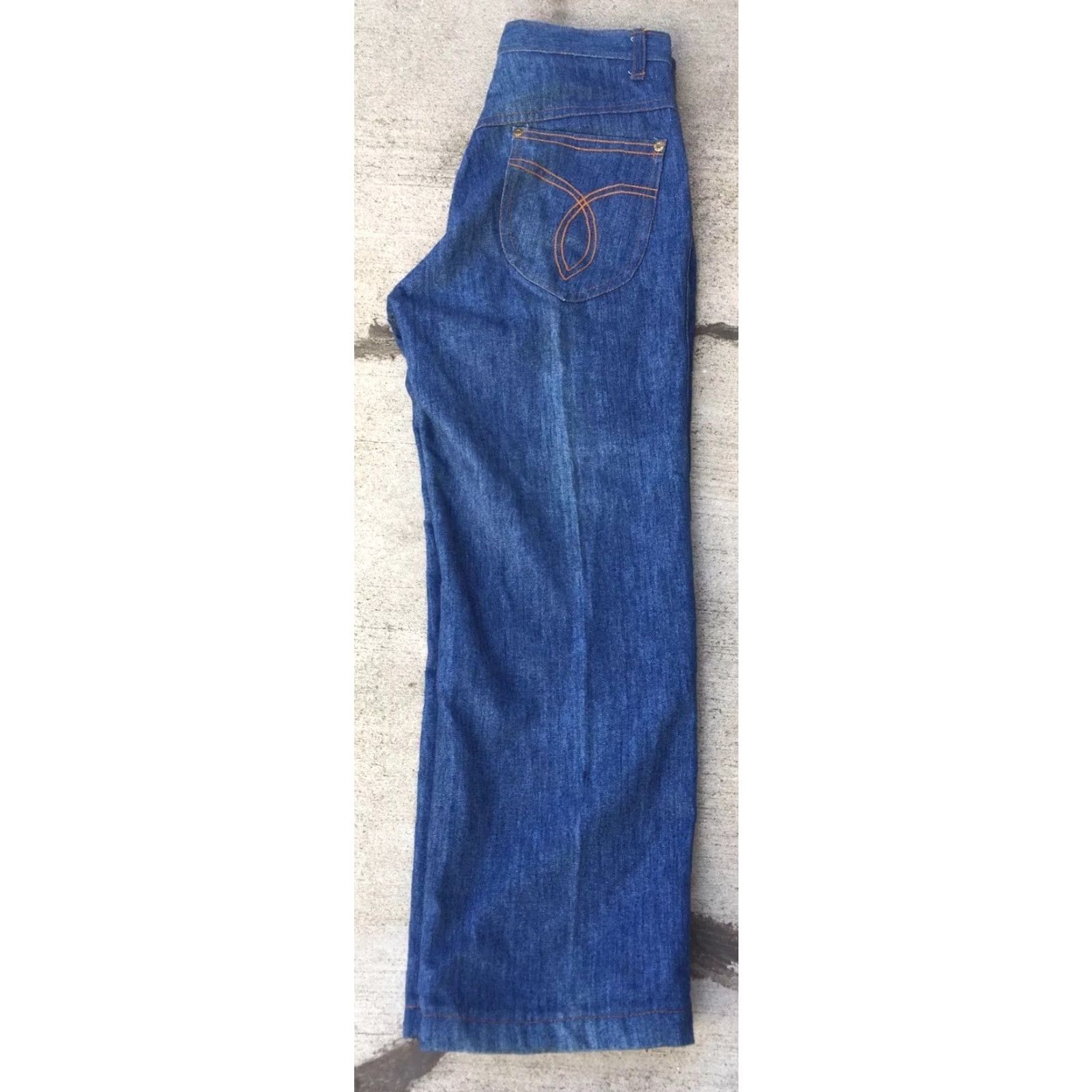 Levi's VINTAGE Levi's Jeans USA STYLE High Waisted 28 In Waist Hippie Hippy Blue 28 in Mens Women? Size 28" / US 6 / IT 42 - 3 Thumbnail