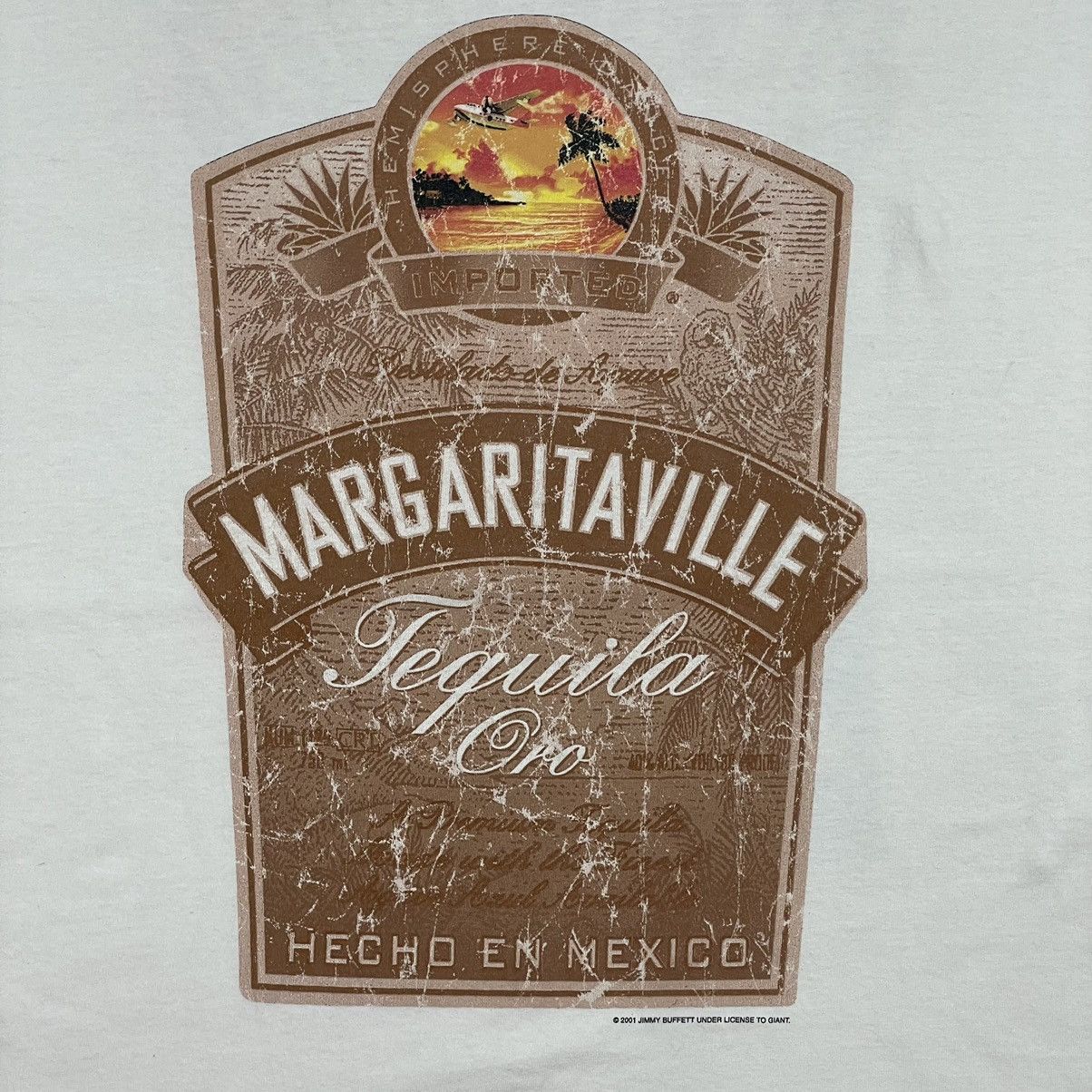 Band Tees VTG 2001 Jimmy Buffet A beach Odyssey Tour Tee Size US XL / EU 56 / 4 - 7 Thumbnail