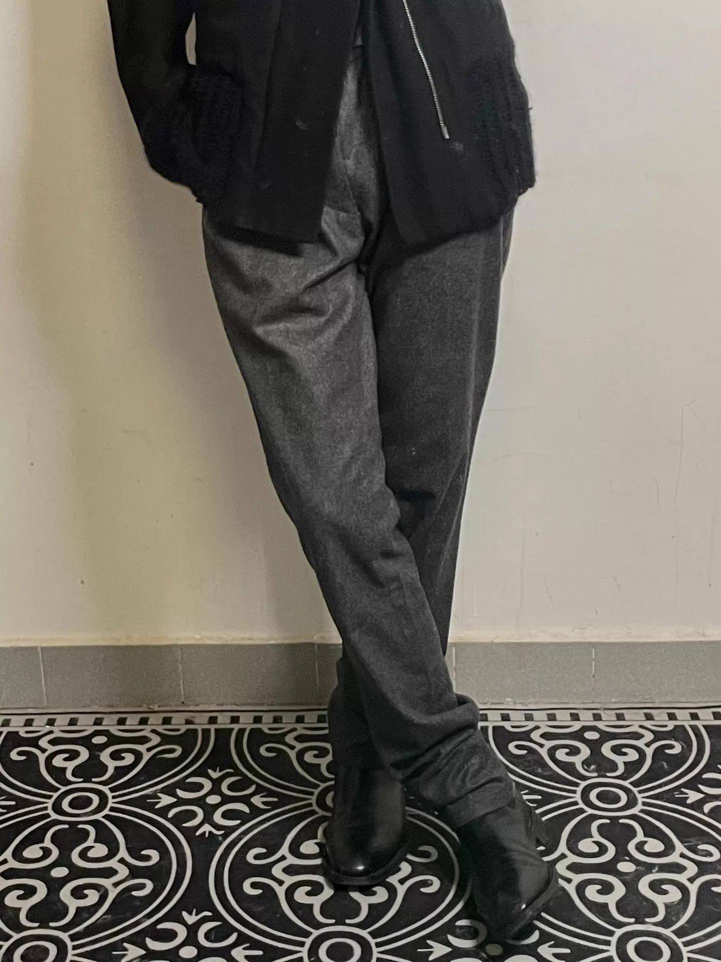Raf Simons Black Casual Pants Size 32 Size US 32 / EU 48 - 1 Thumbnail
