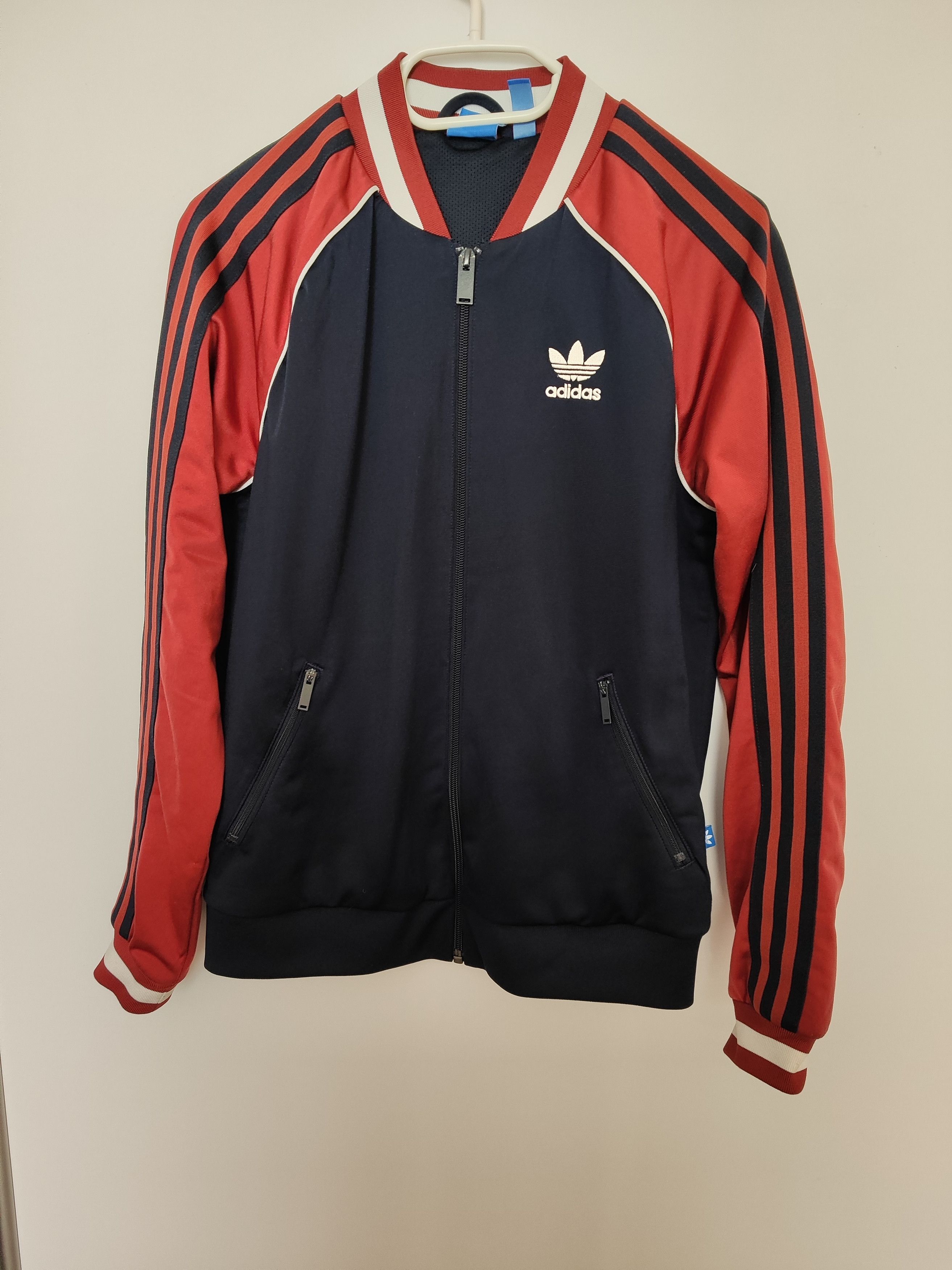 Adidas Adidas Originals Track Jacket – Retro Trefoil Logo Size S / US 4 / IT 40 - 1 Thumbnail