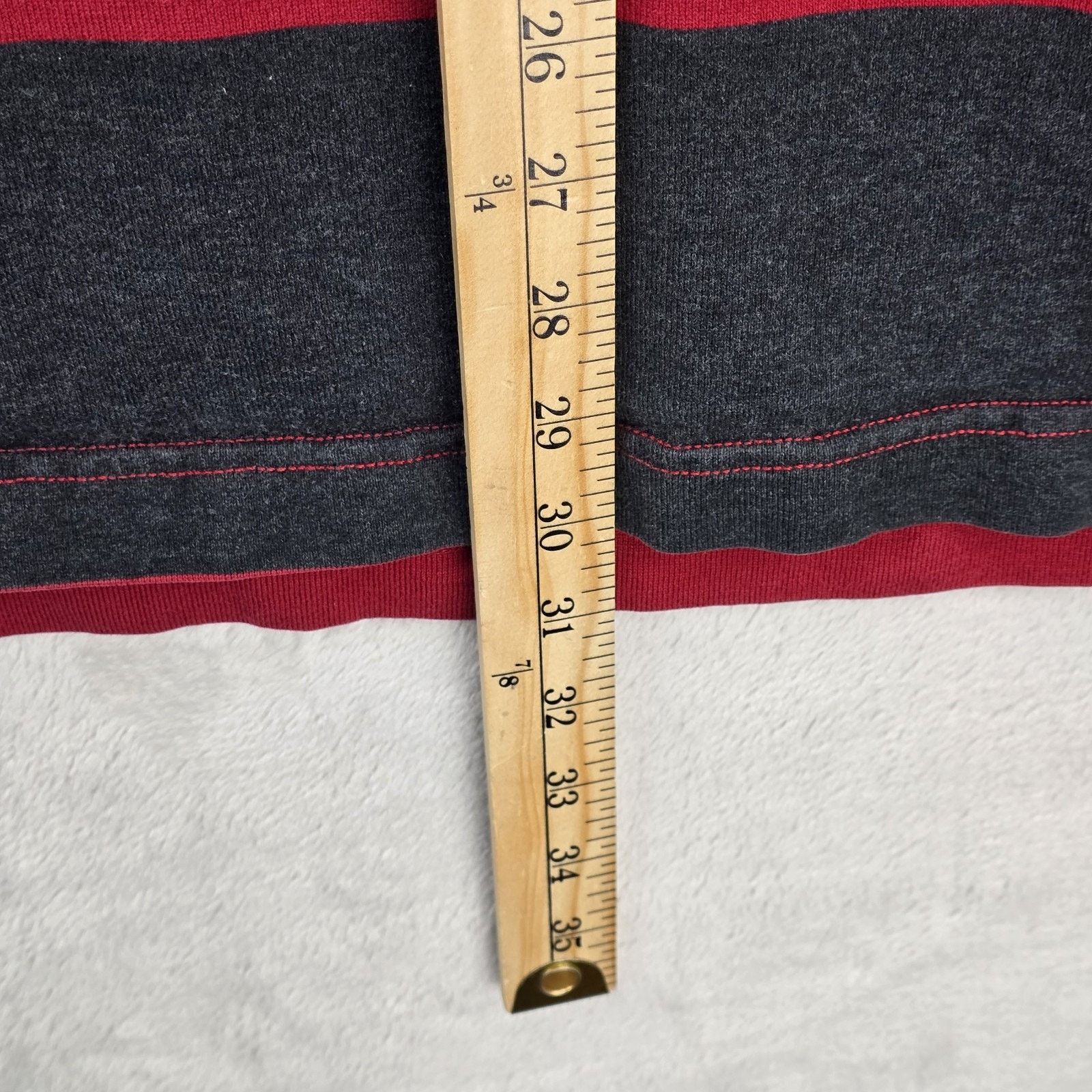 Eddie Bauer Eddie Bauer Rugby Polo Shirt Mens Large Tall Striped Vintage Size US L / EU 52-54 / 3 - 11 Thumbnail