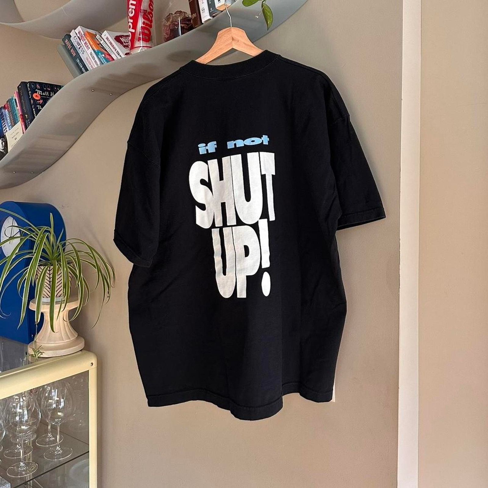 Fruit Of The Loom × Vintage Vintage Trash Talk Shirt Size US XXL / EU 58 / 5 - 5 Thumbnail