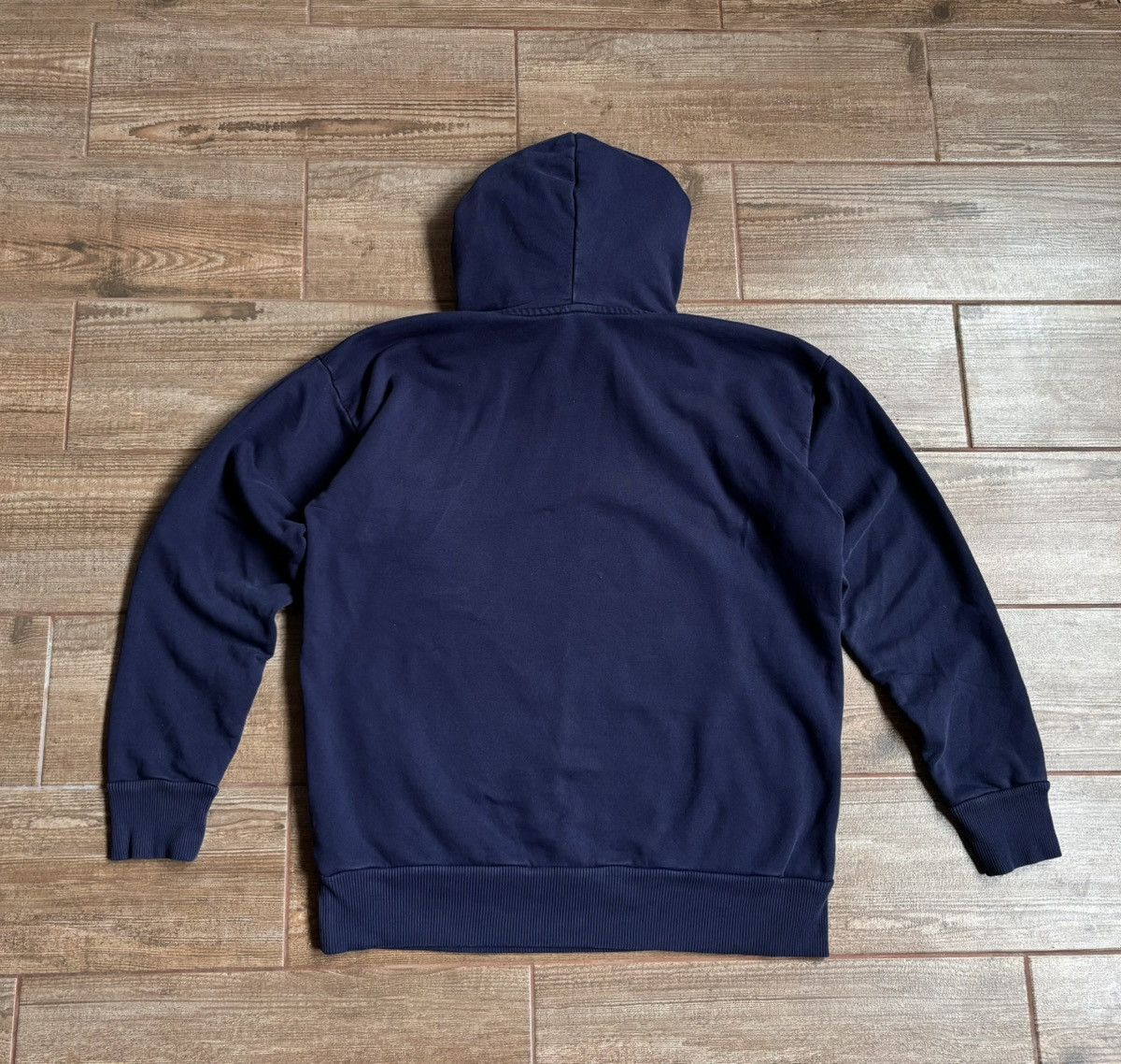 Diesel × Vintage DIESEL Big logo dark blue Hoodie Y2K Streetwear Vintage Size US L / EU 52-54 / 3 - 5 Thumbnail