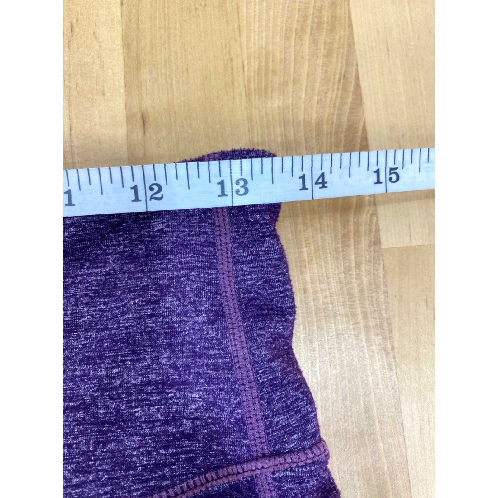 Athleta Athleta Leggings Womens XS Purple Activewear Nylon Spandex Blended Fabric Slim Capri 20 In Inseam Gym Running Athleisure Logo Breathable Easy Care Size 26" / US 2 / IT 38 - 4 Thumbnail