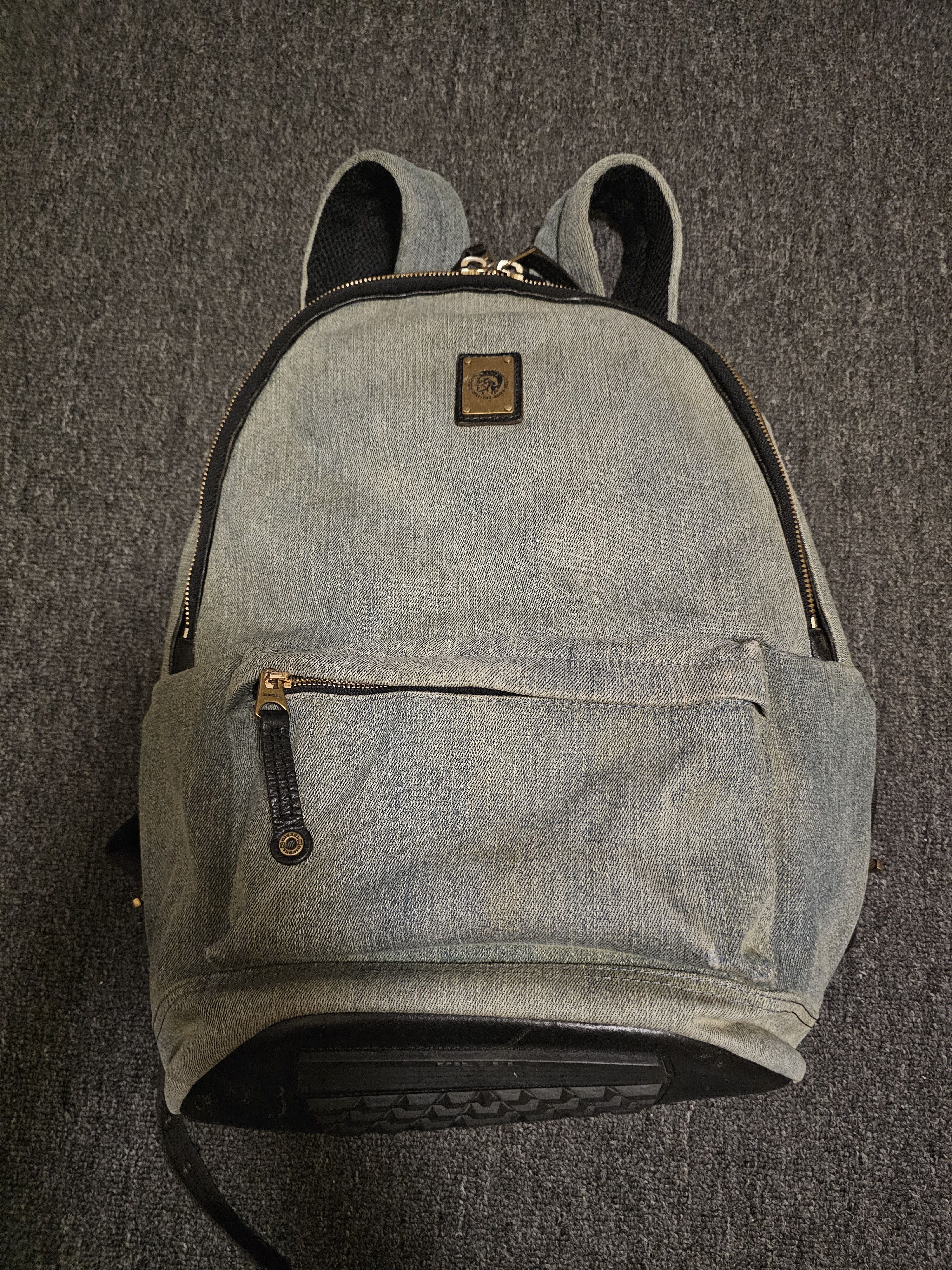 Diesel Men's Denim Backpack