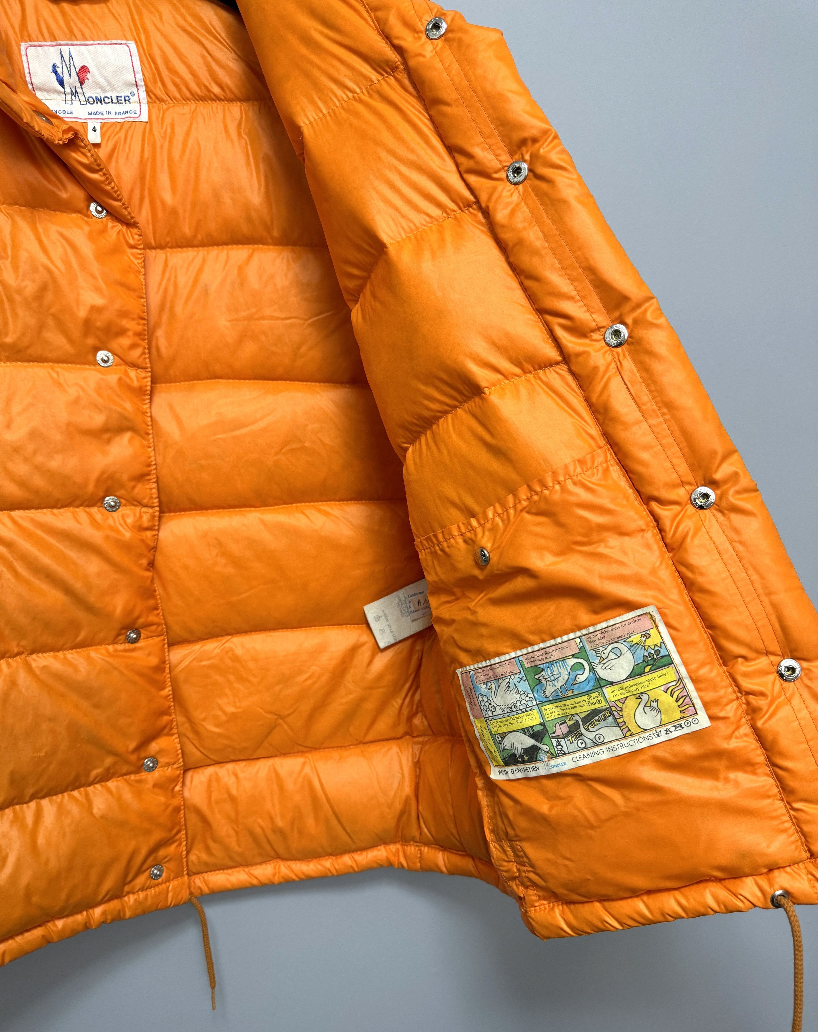 Moncler Moncler Grenoble Down Gilet Puffer Vest Orange Size 4 Size US L / EU 52-54 / 3 - 6 Thumbnail
