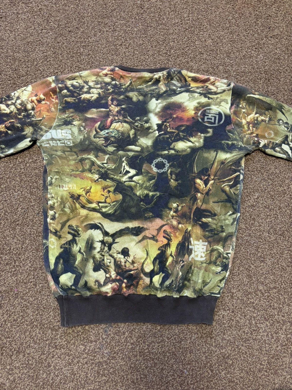 GSUS Sindustries × Japanese Brand GSUS Sindustries y2k erotic girls and dinosaurs over print Size M / US 6-8 / IT 42-44 - 10 Thumbnail