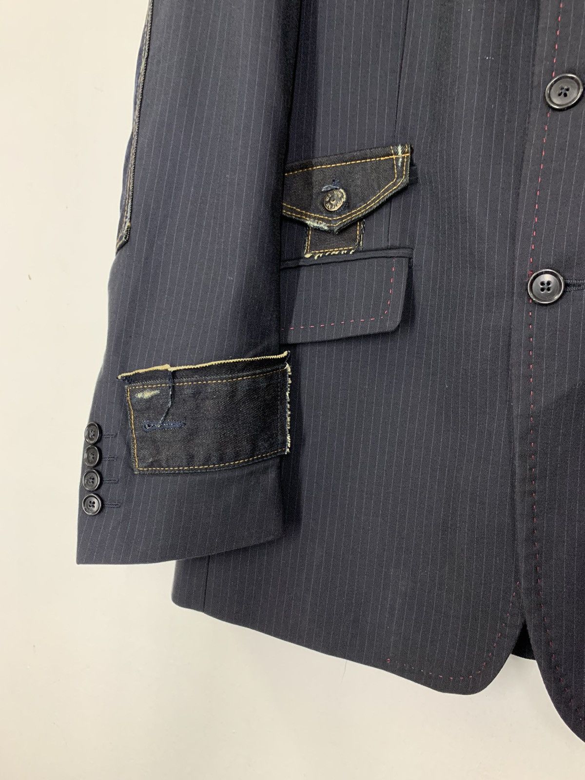 Replay We Are Replay Reconstructed Blazer Denim Size US M / EU 48-50 / 2 - 6 Thumbnail