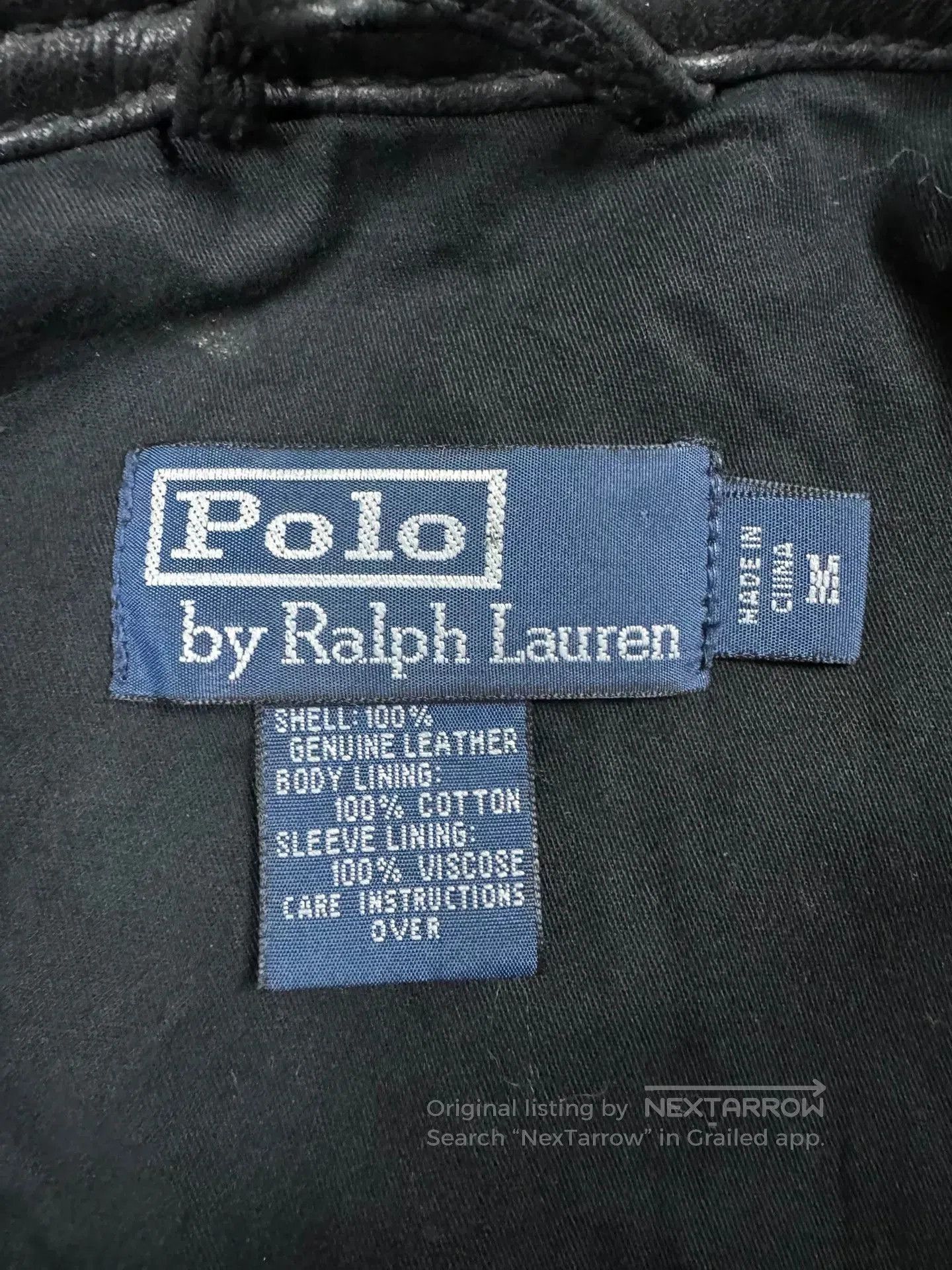 Polo Ralph Lauren Ralph Lauren Men's Leather Jacket. Size US M / EU 48-50 / 2 - 3 Thumbnail