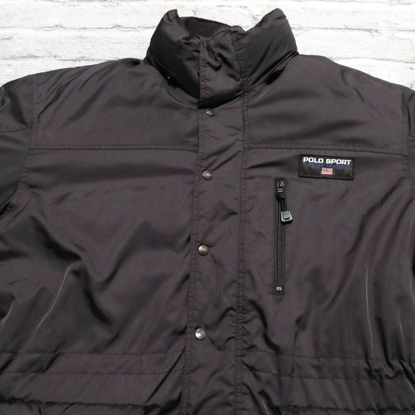 Polo Ralph Lauren VINTAGE Polo Sport Ralph Lauren Artic Challenge Puffer Down Jacket Mens XL Black 90s Polo Sport Ralph Lauren Artic Challenge Puffer Down Jacket Size US XL / EU 56 / 4 - 3 Thumbnail