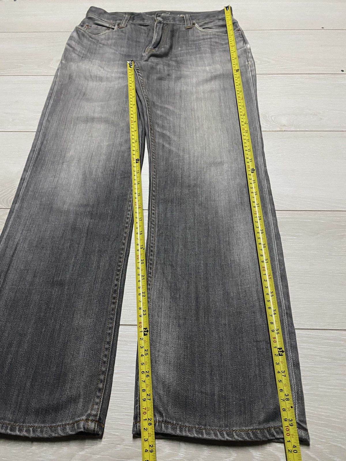 Eddie Bauer × Red Wing Vintage Eddie Bauer Faded Wash Distressed Straight Fit Size US 30 / EU 46 - 15 Thumbnail