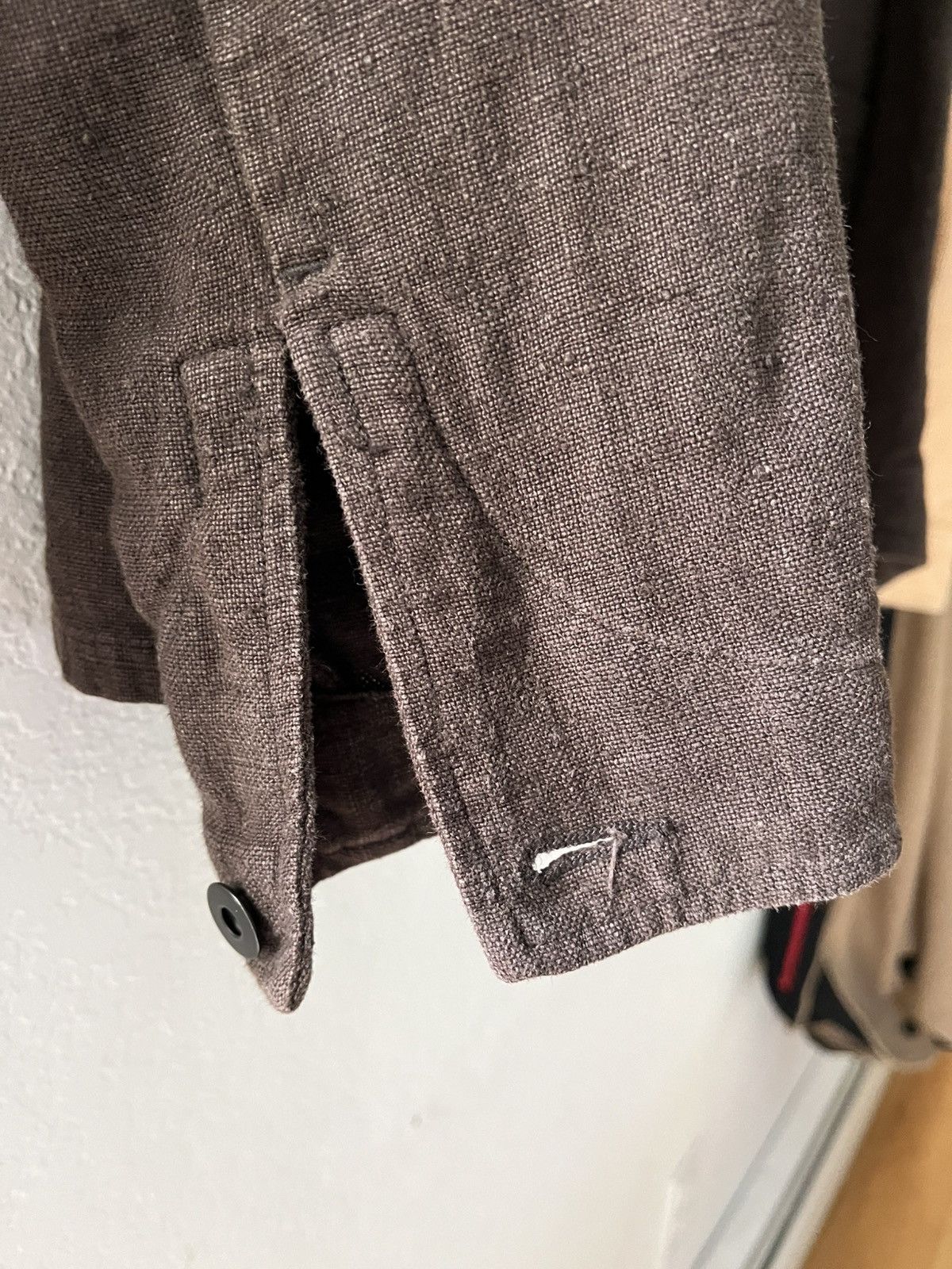 Evan Kinori Evan Kinori 3 pocket Jacket - Butcher Linen ( S ) Size US S / EU 44-46 / 1 - 3 Thumbnail