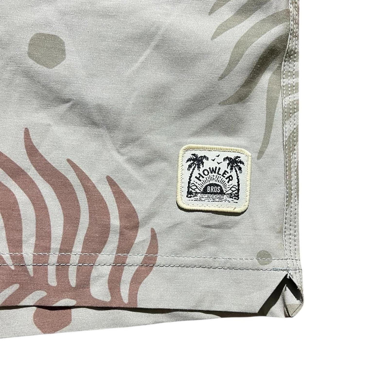 Howler Brothers Howler Bros Deep Set Boardshorts Forest Floor NWT Size US 34 / EU 50 - 3 Thumbnail