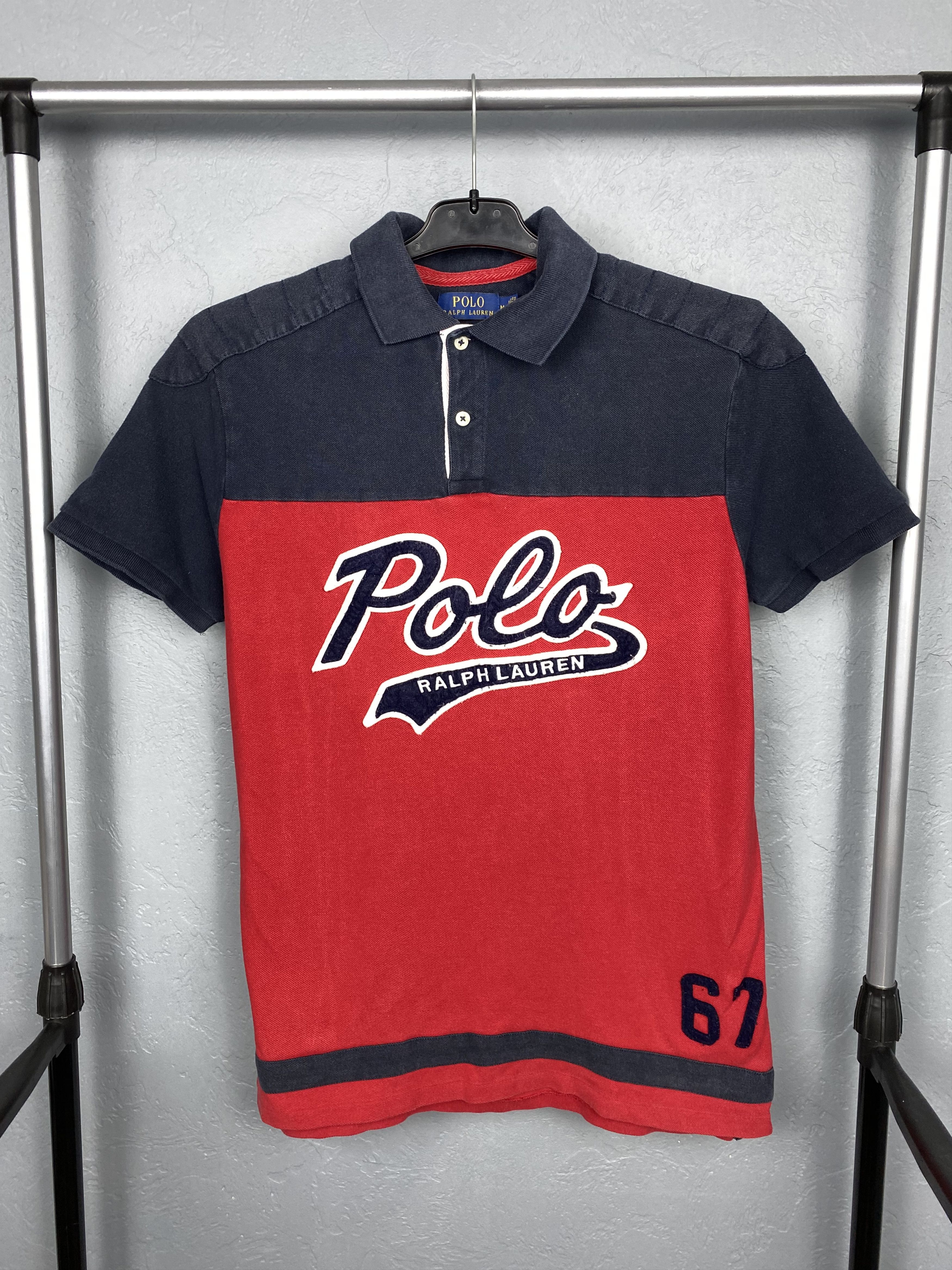 Polo Ralph Lauren × Ralph Lauren × Vintage Polo Ralph Lauren RL Polo Big Logo Polo Shirt Y2K Size US M / EU 48-50 / 2 - 1 Thumbnail