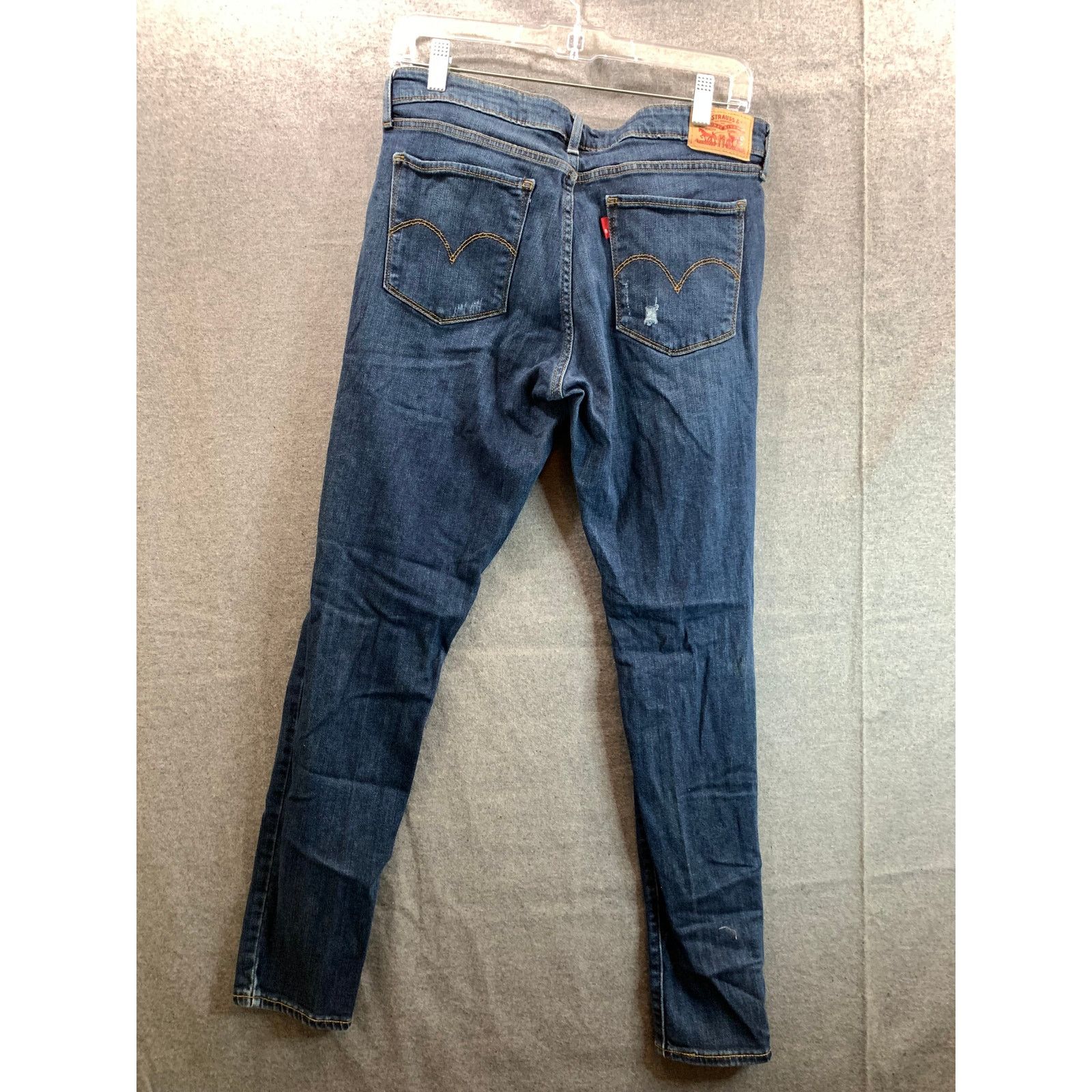 Levi's Levi's 711 Skinny Jeans Women Size 32 Blue Denim Jeans Size 32" / US 10 / IT 46 - 2 Thumbnail