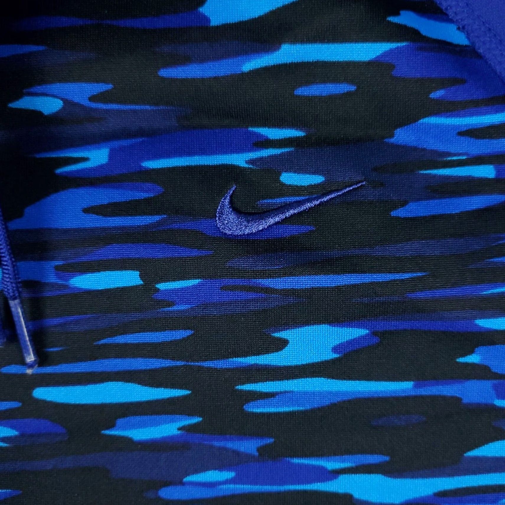Nike Nike Sweater Womens Small Blue Swoosh Pullover Hoodie Sweatshirt Ladies Size S / US 4 / IT 40 - 2 Thumbnail