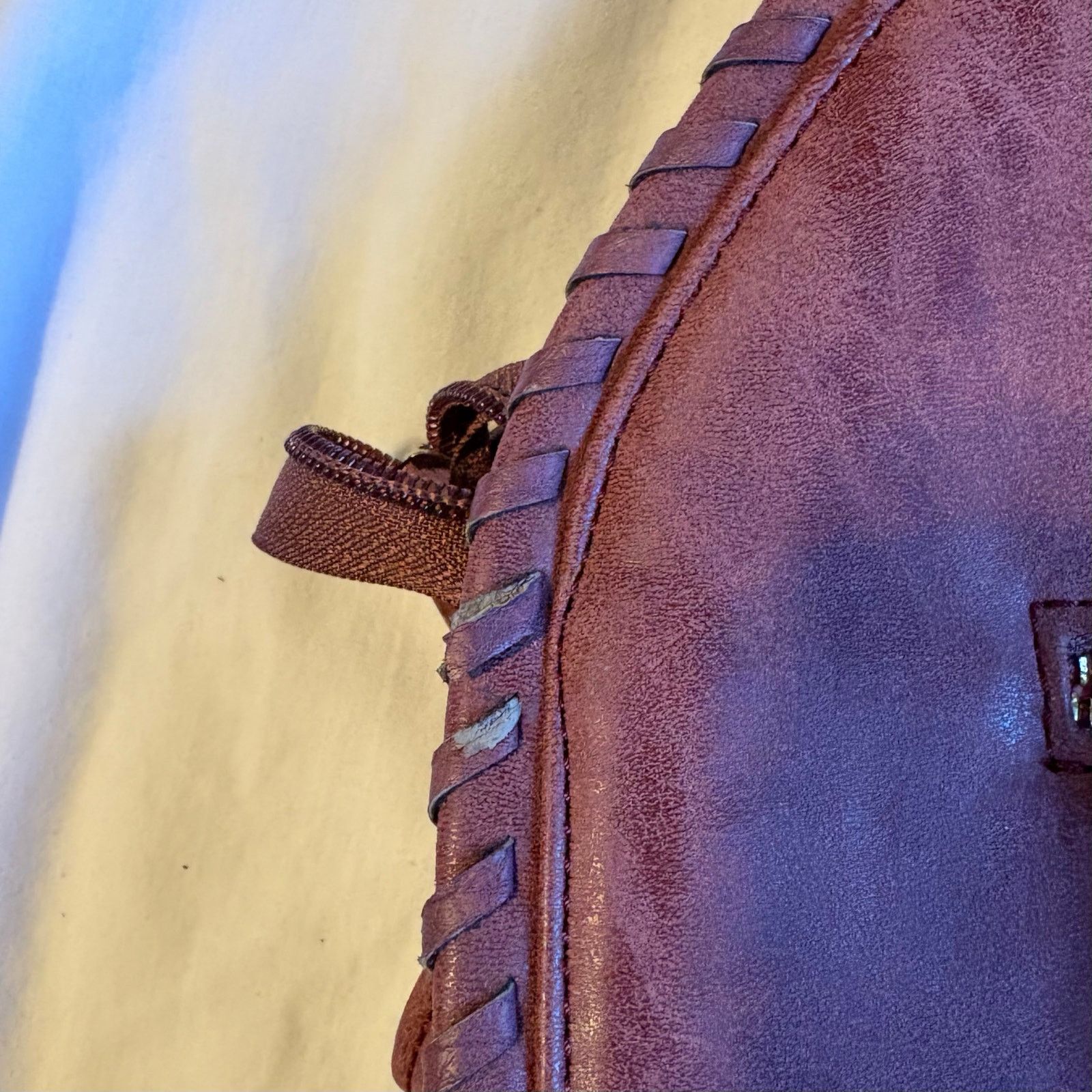 Steve Madden Steven by Steve Madden Genuine Leather Boho Tote Handbag Size ONE SIZE - 10 Thumbnail