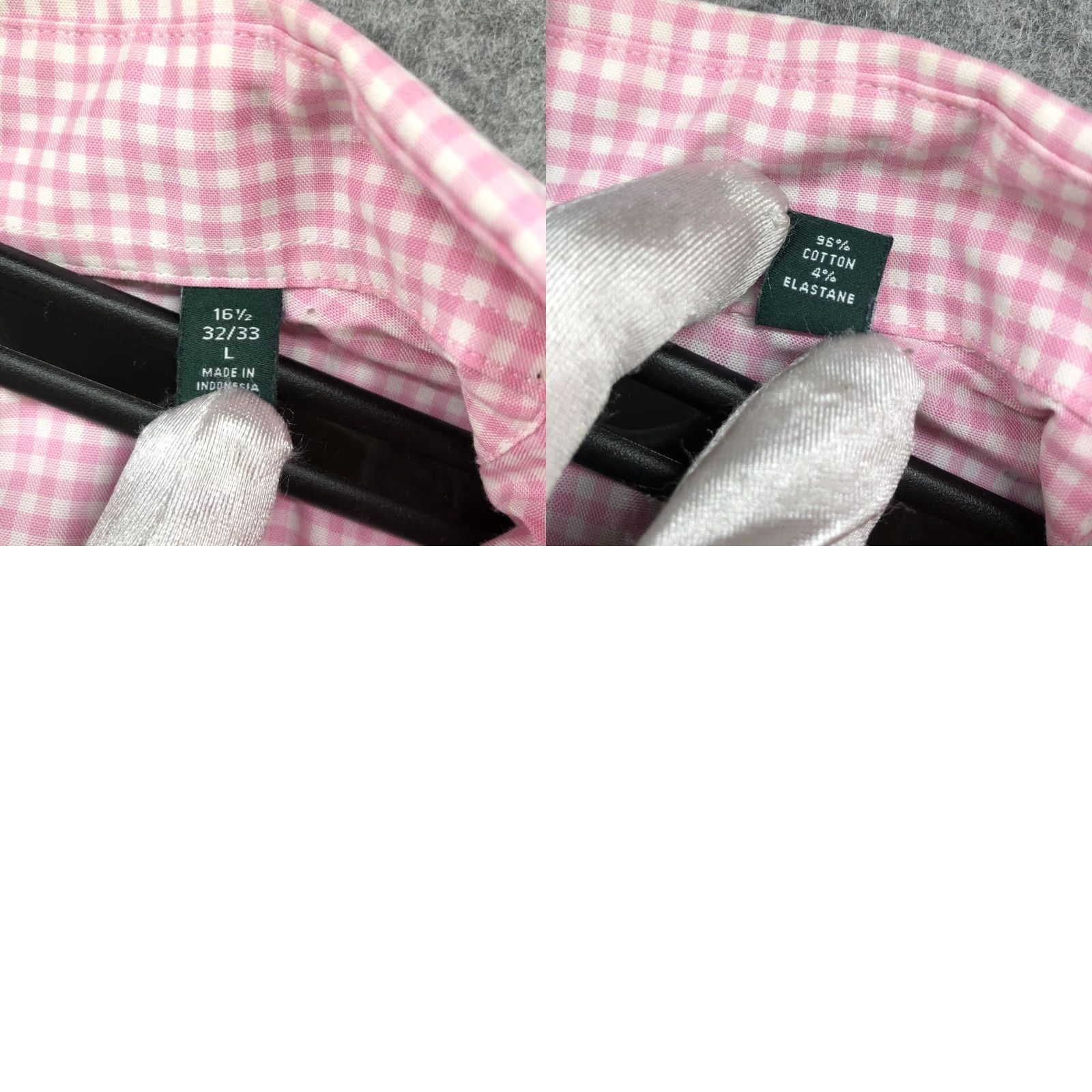 Ralph Lauren Lauren Ralph Lauren Supima Cotton Long Sleeve Shirt Mens L Pink Gingham Regular Shirt Men L Pink Classic Preppy Button-Up Collared White Not provided Size US L / EU 52-54 / 3 - 8 Thumbnail