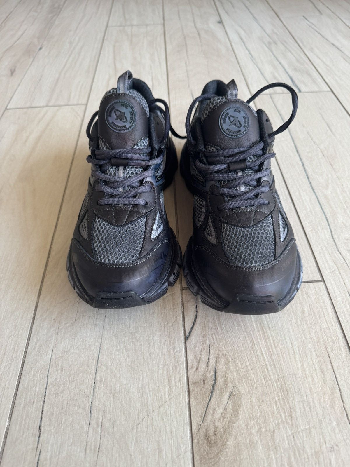 Axel Arigato DS! Axel Arigato Marathon Dip-Dye Low Top Leather Sneakers Size US 10 / EU 43 - 5 Thumbnail