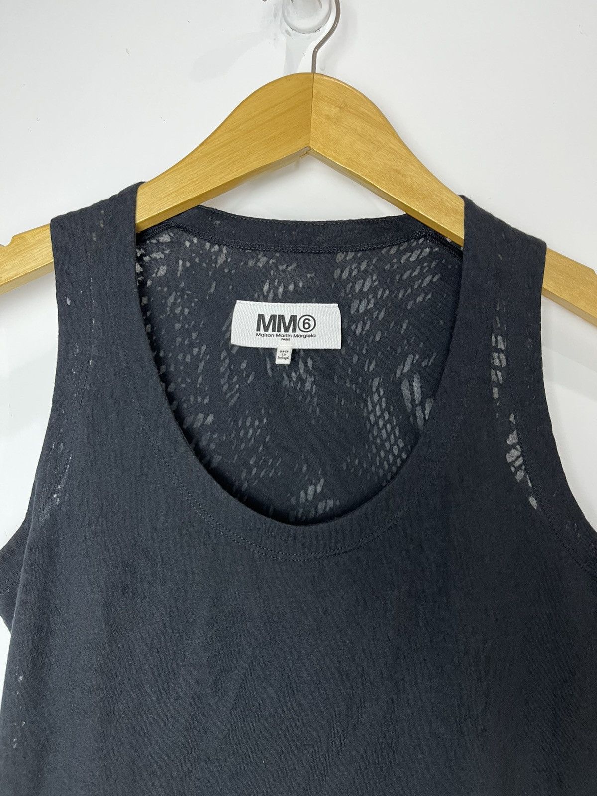 Maison Margiela Margiela black tanktops Size US S / EU 44-46 / 1 - 4 Thumbnail
