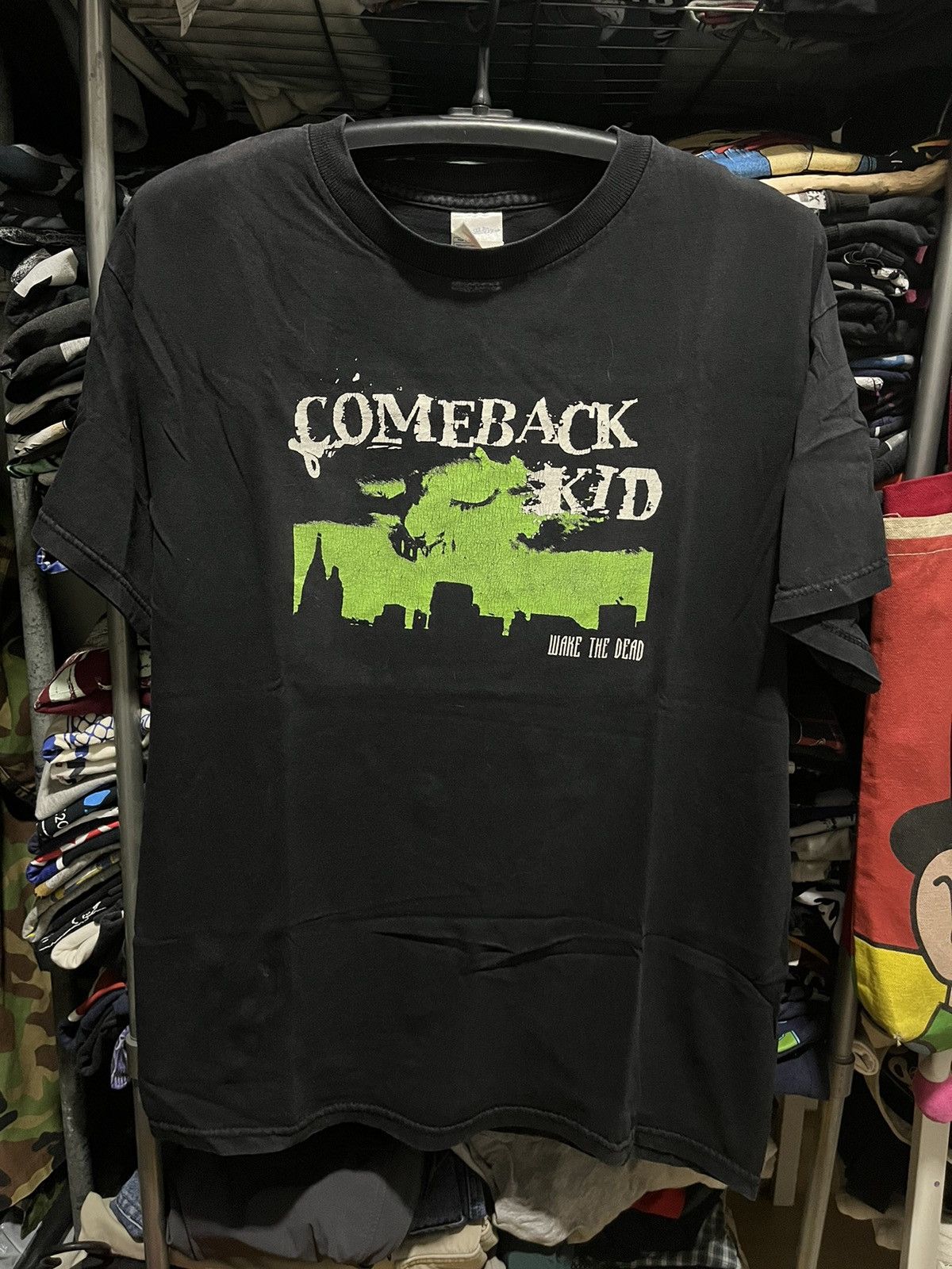 Band Tees × Vintage Comeback Kid Wake The Dead Hardcore Punk Band Tee Size US M / EU 48-50 / 2 - 1 Thumbnail
