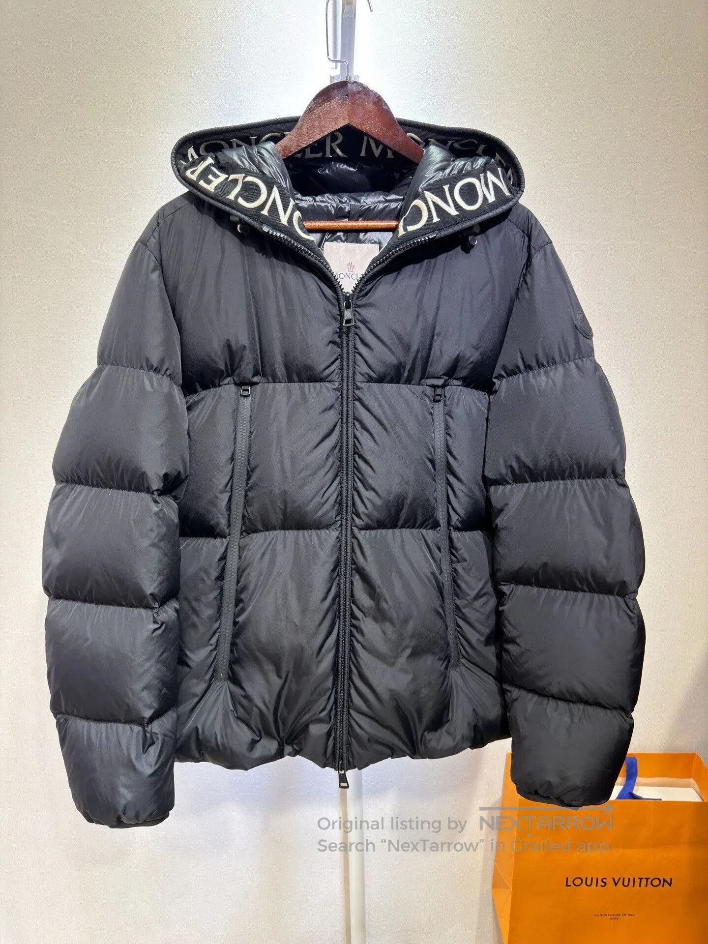Moncler Moncler bulgarie black puffer jacket | Grailed