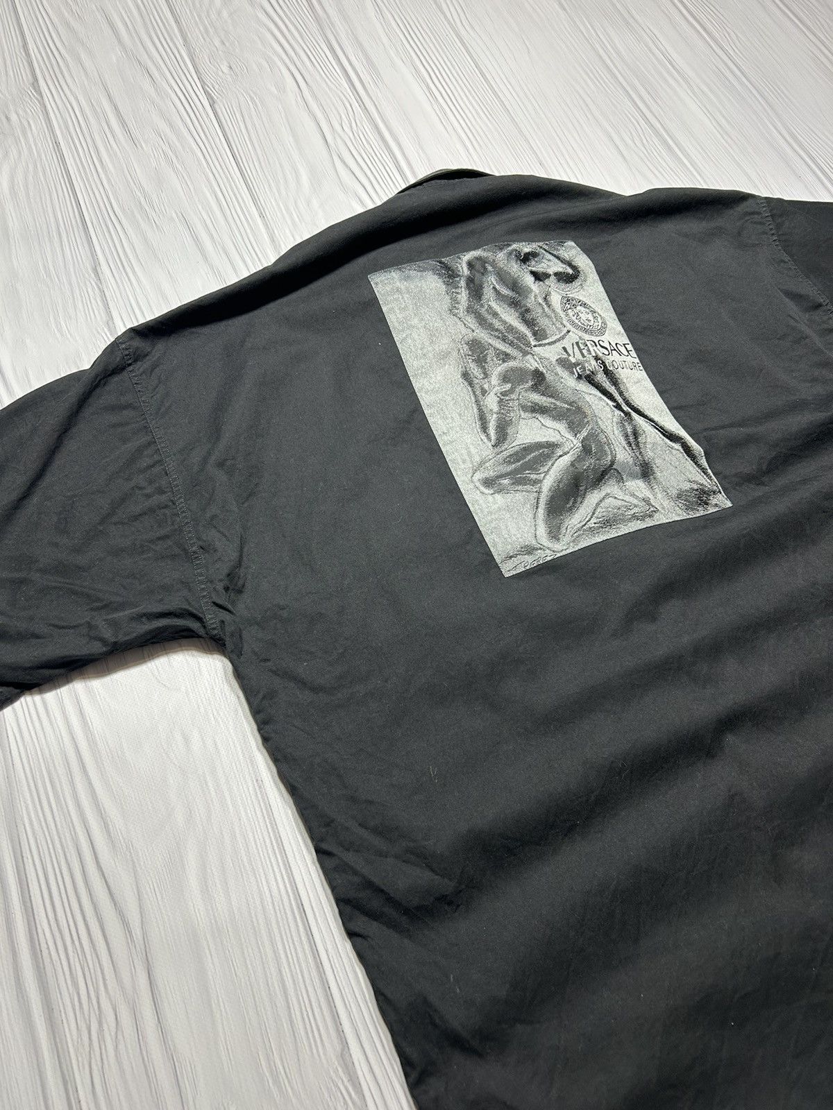 Versace Jeans Couture Vintage Versace Jeans Couture Big Logo Greece Style Shirt Size US XL / EU 56 / 4 - 3 Thumbnail
